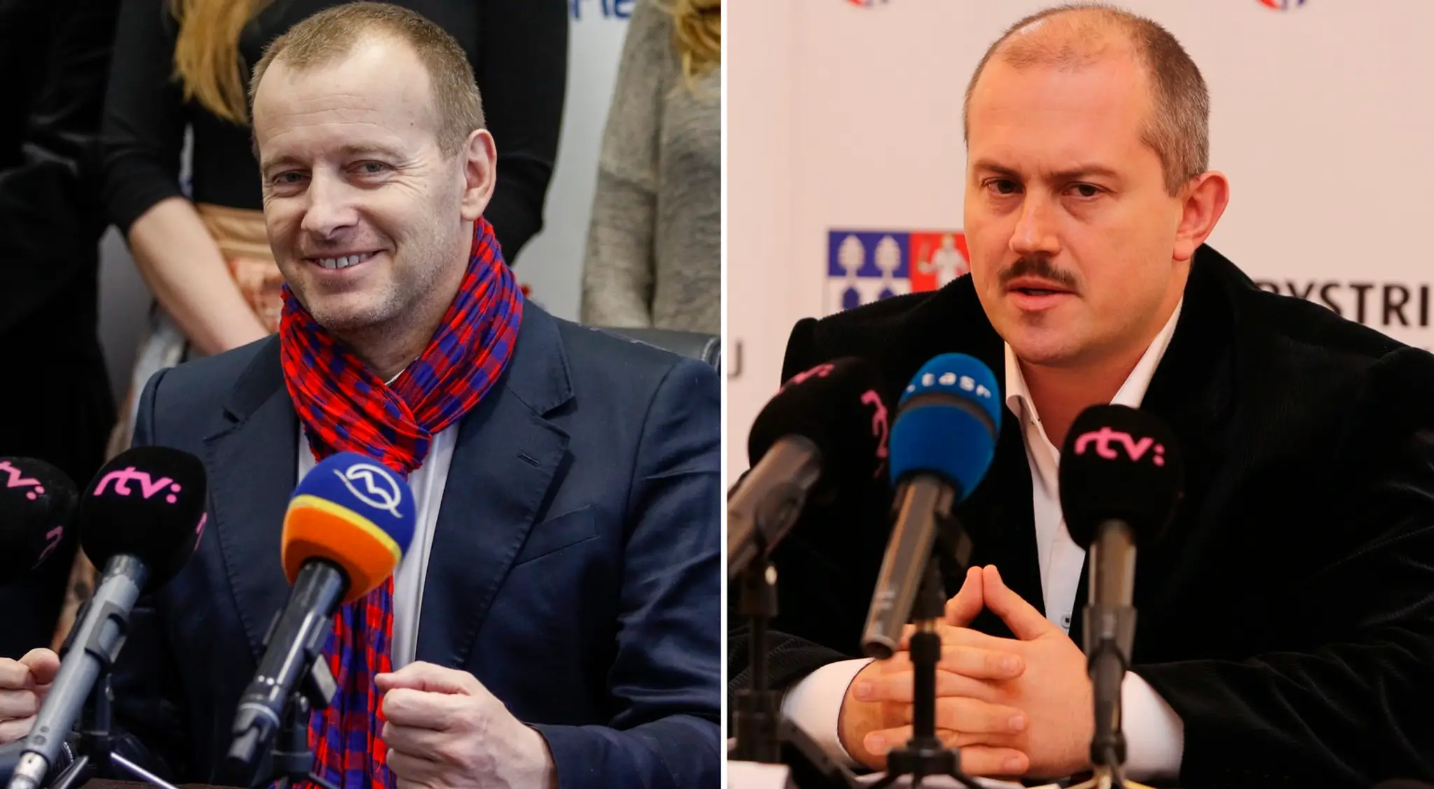 Boris Kollár a Marian Kotleba (koláž)