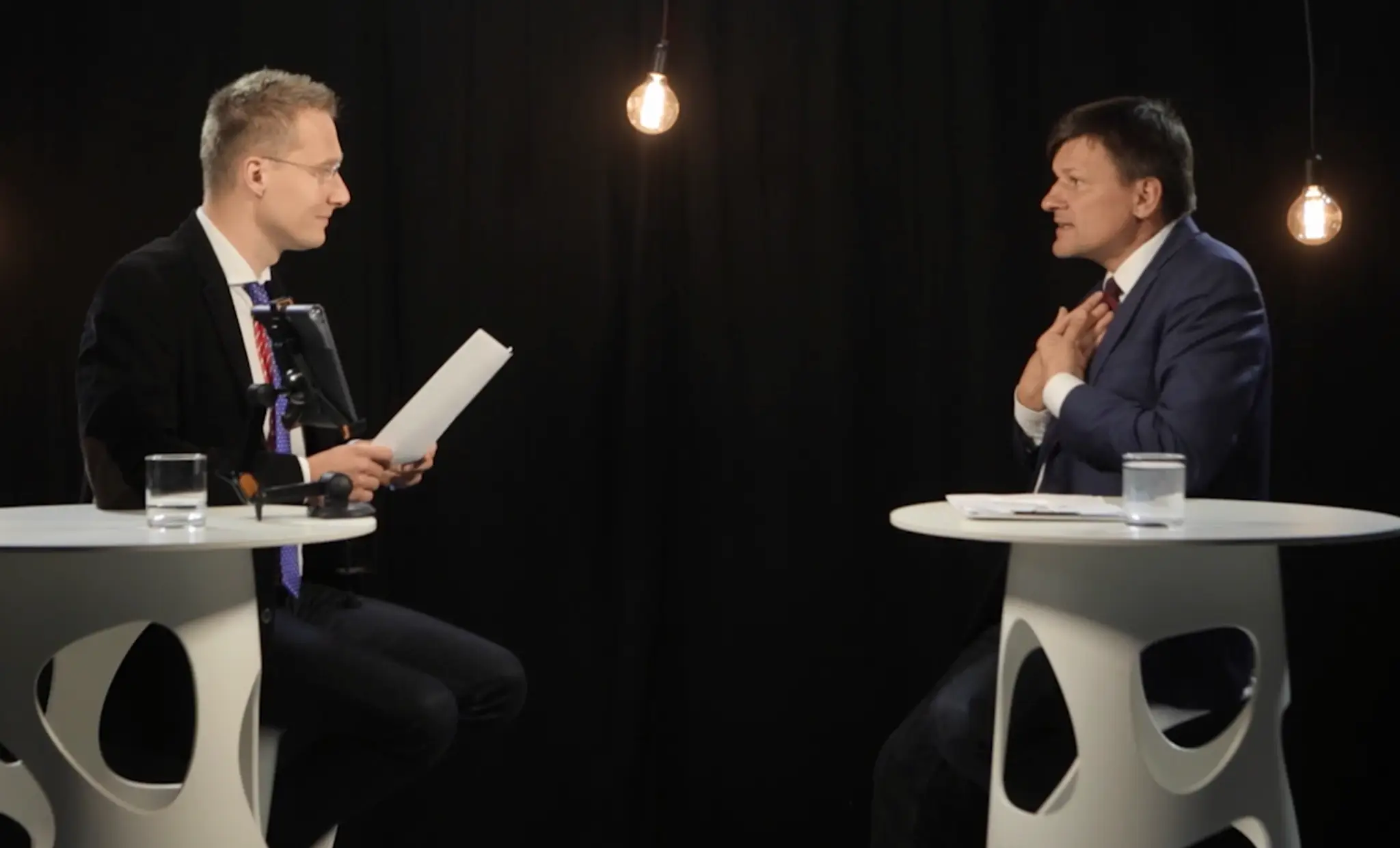 Michal Kovačič a Alojz Hlina