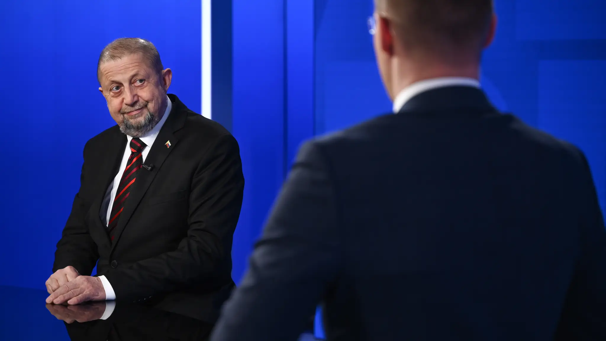 Štefan Harabin v relácii Na telo plus.
