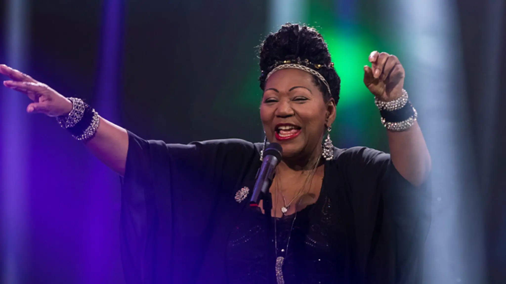 Frontmanka kapely Boney M, Liz Mitchell 