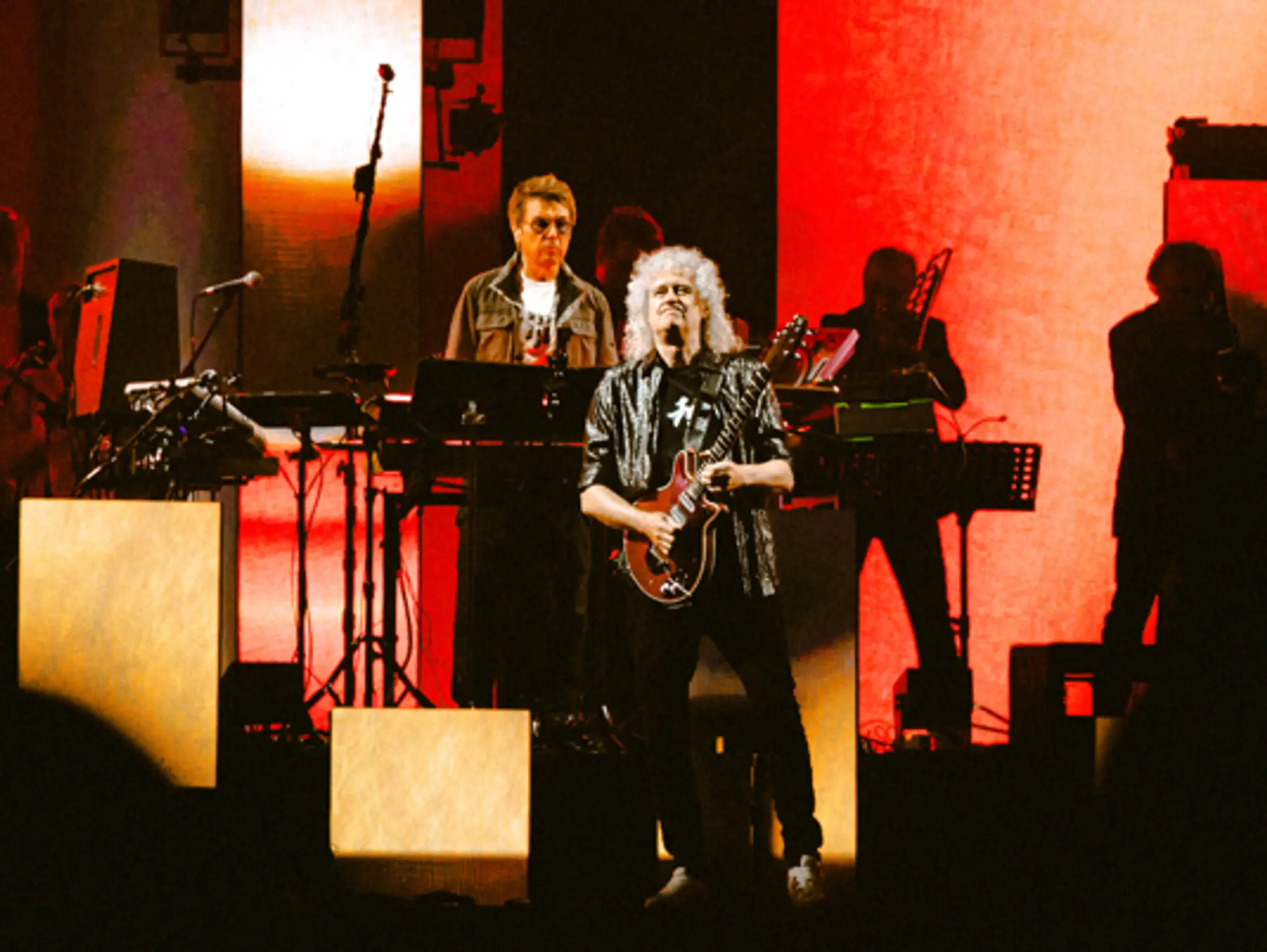 Gitarista skupiny Queen Brian May.