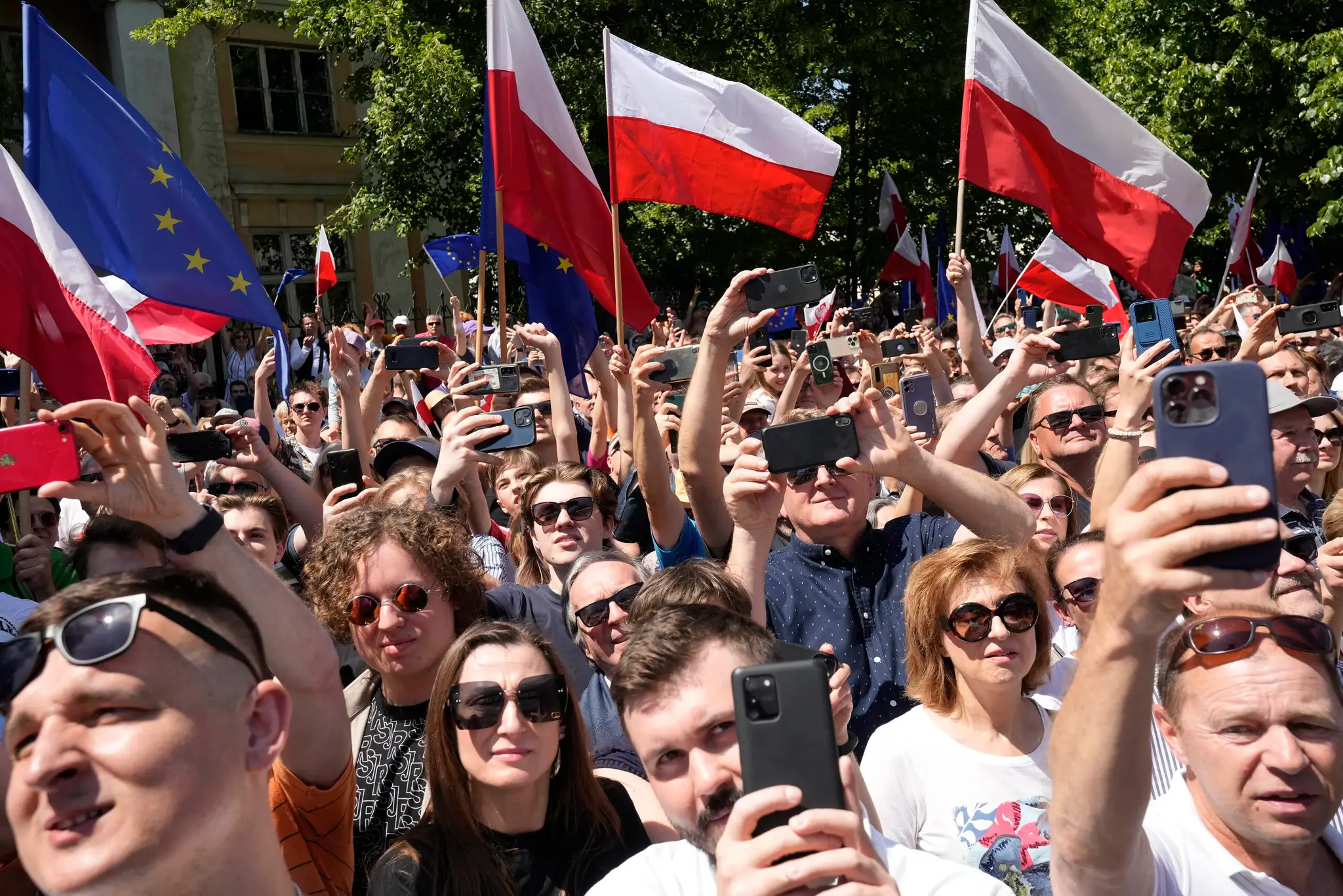 Protest v Poľsku
