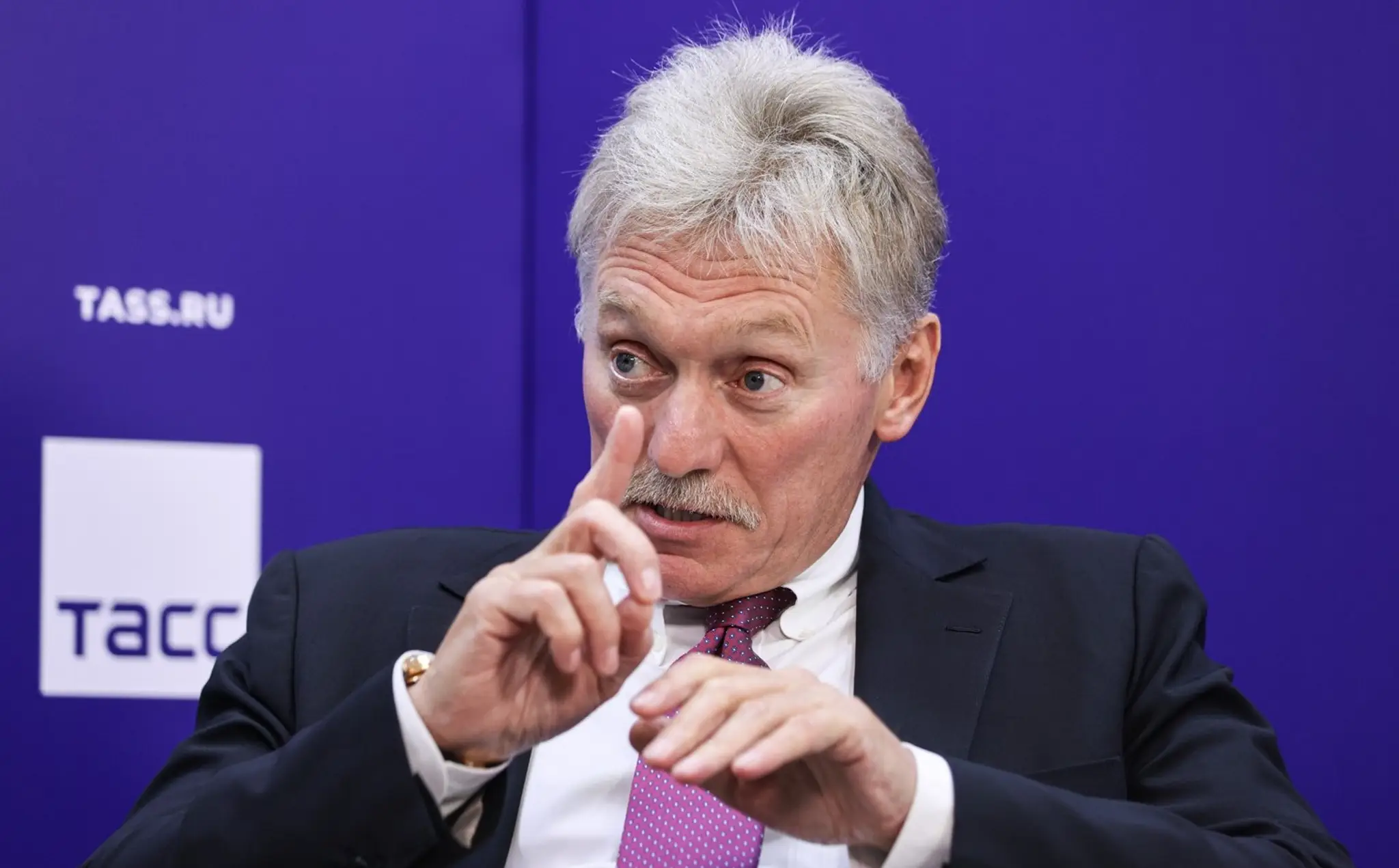 Hovorca Kremľa Dmitrij Peskov.