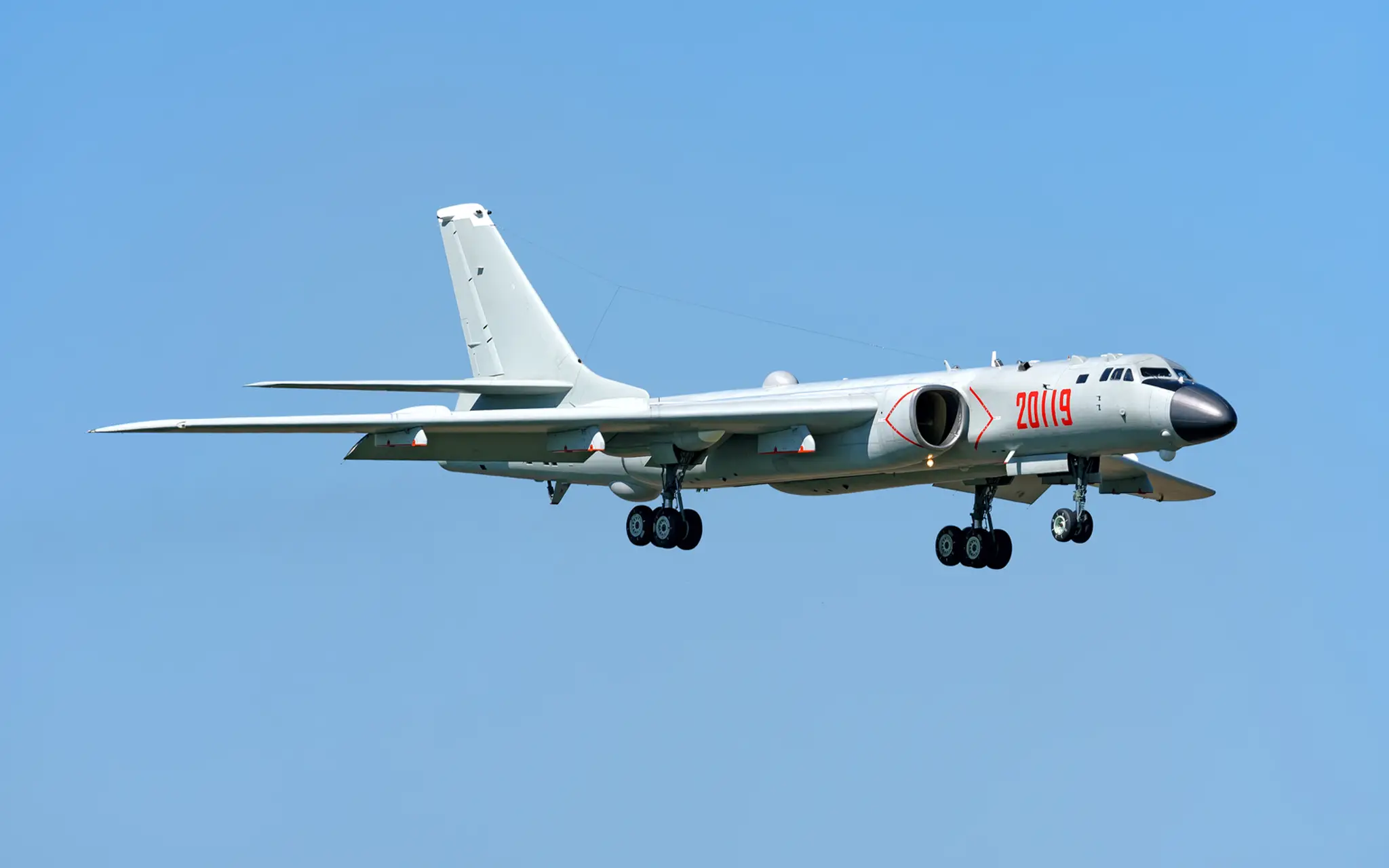 Čínsky bombardér.