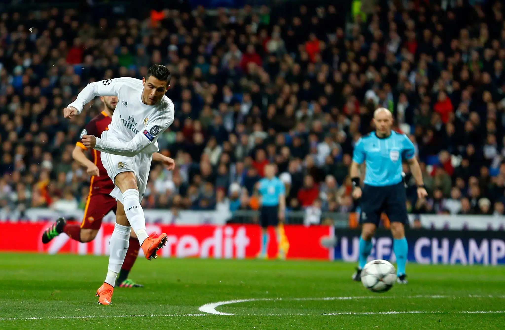 Hráč Realu Madrid Cristiano Ronaldo.