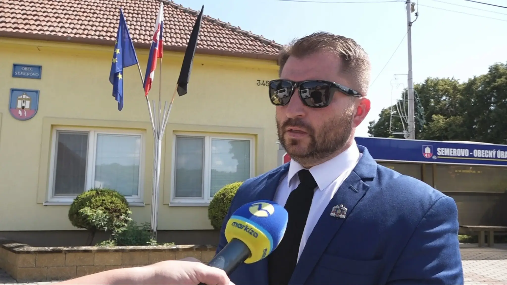 Starosta obce Semerovo Peter Čelko