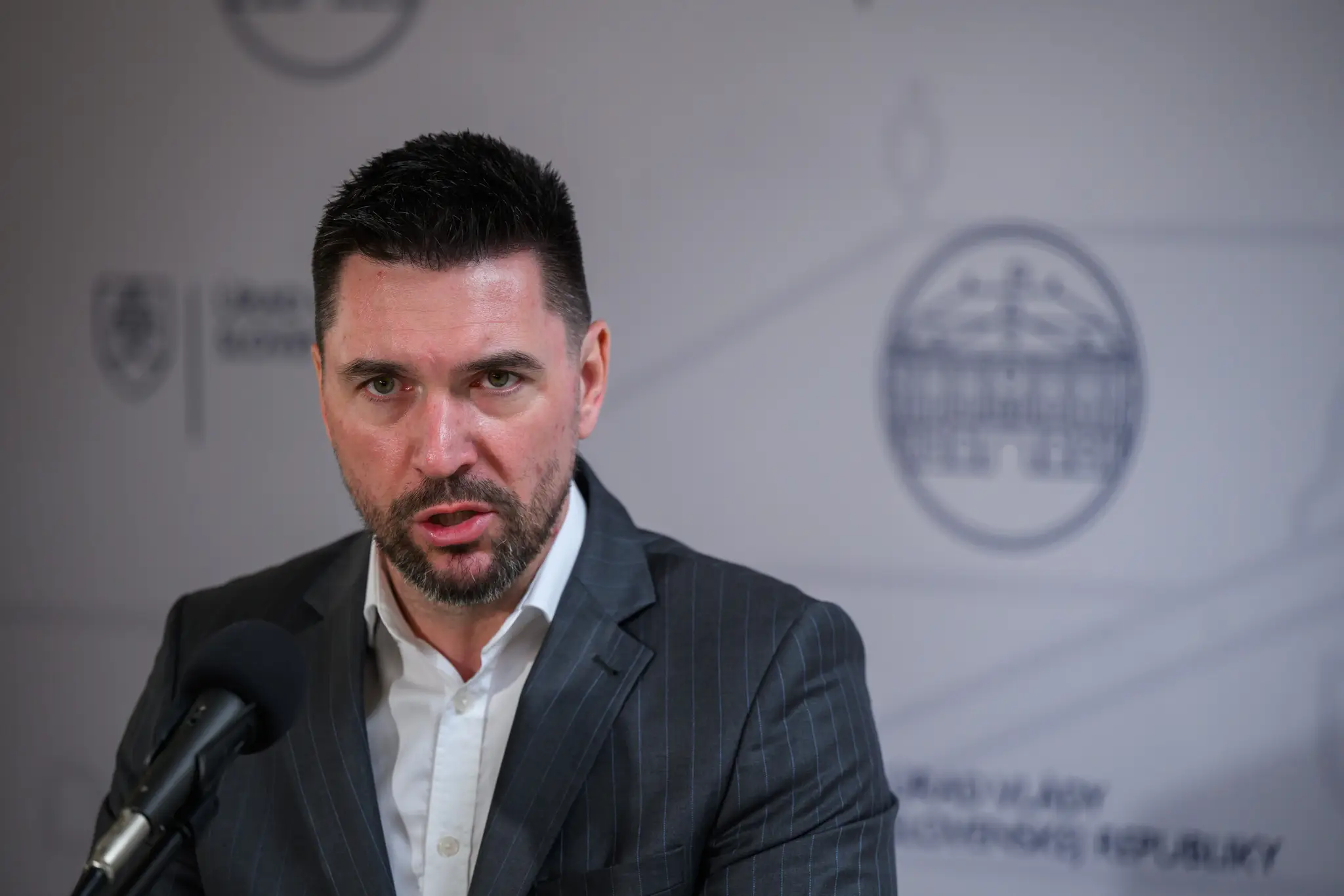 Minister pôdohospodárstva a rozvoja vidieka SR Richard Takáč (Smer-SD).