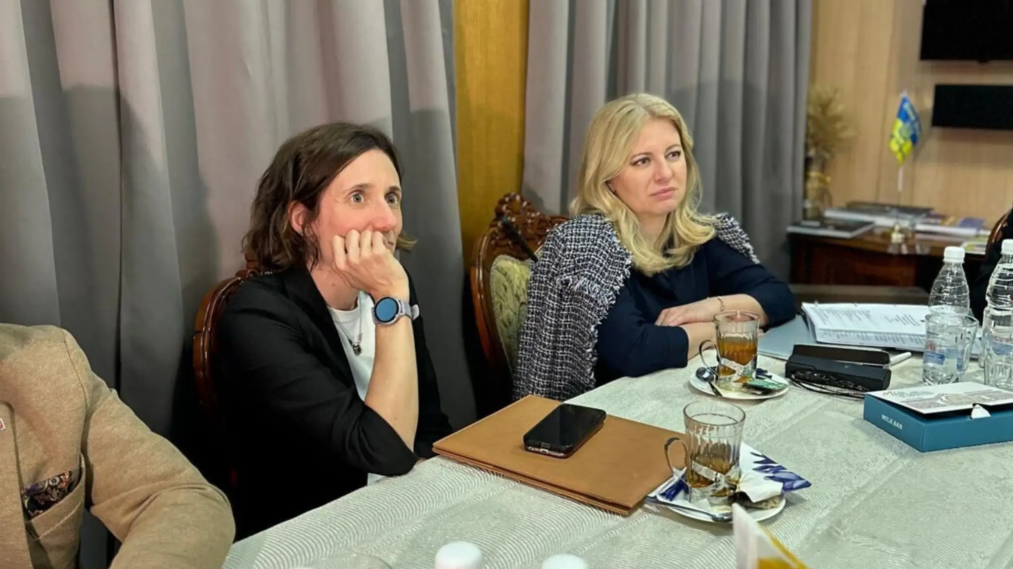 Zuzana Čaputová na Ukrajine.