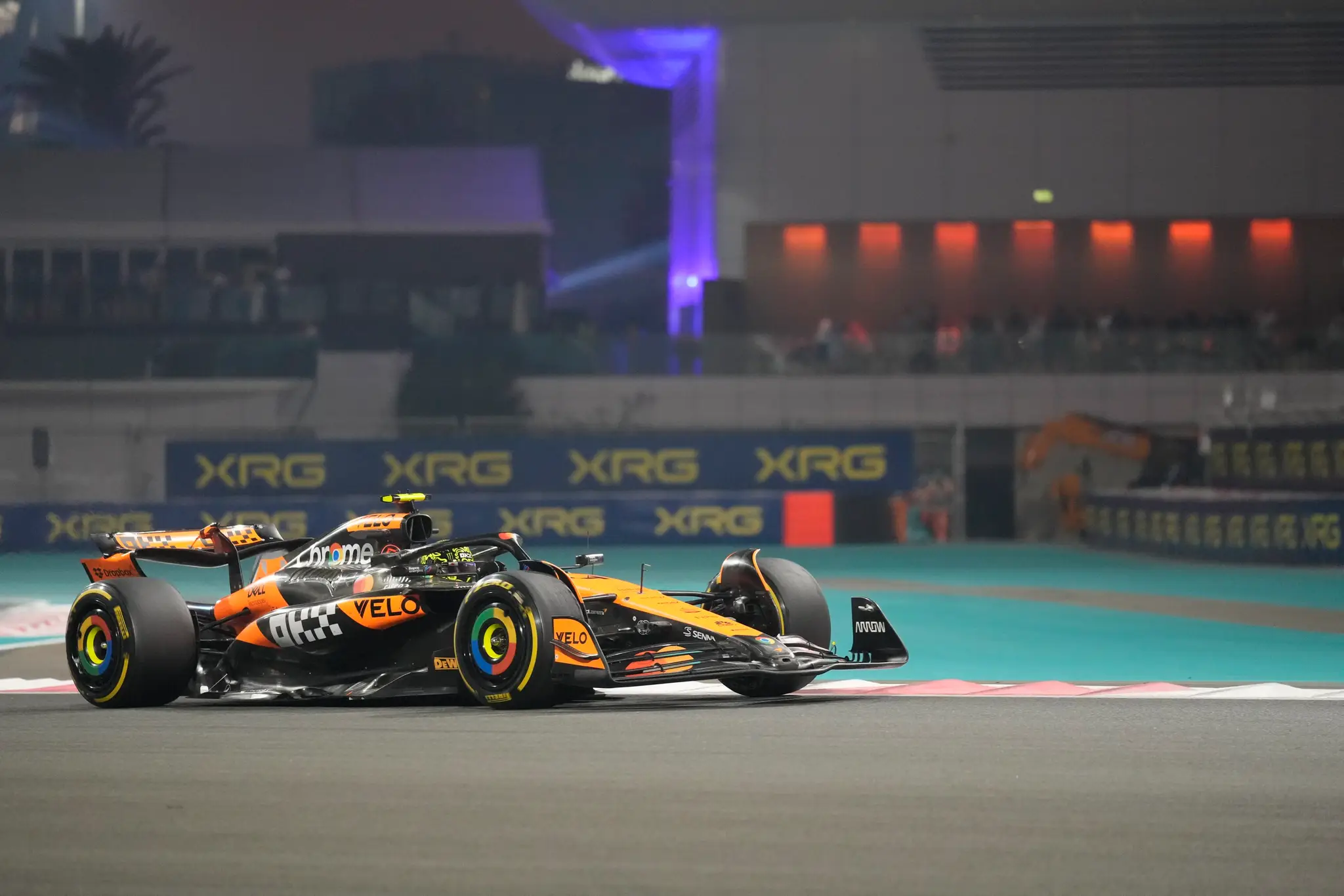 Lando Norris z McLarenu.