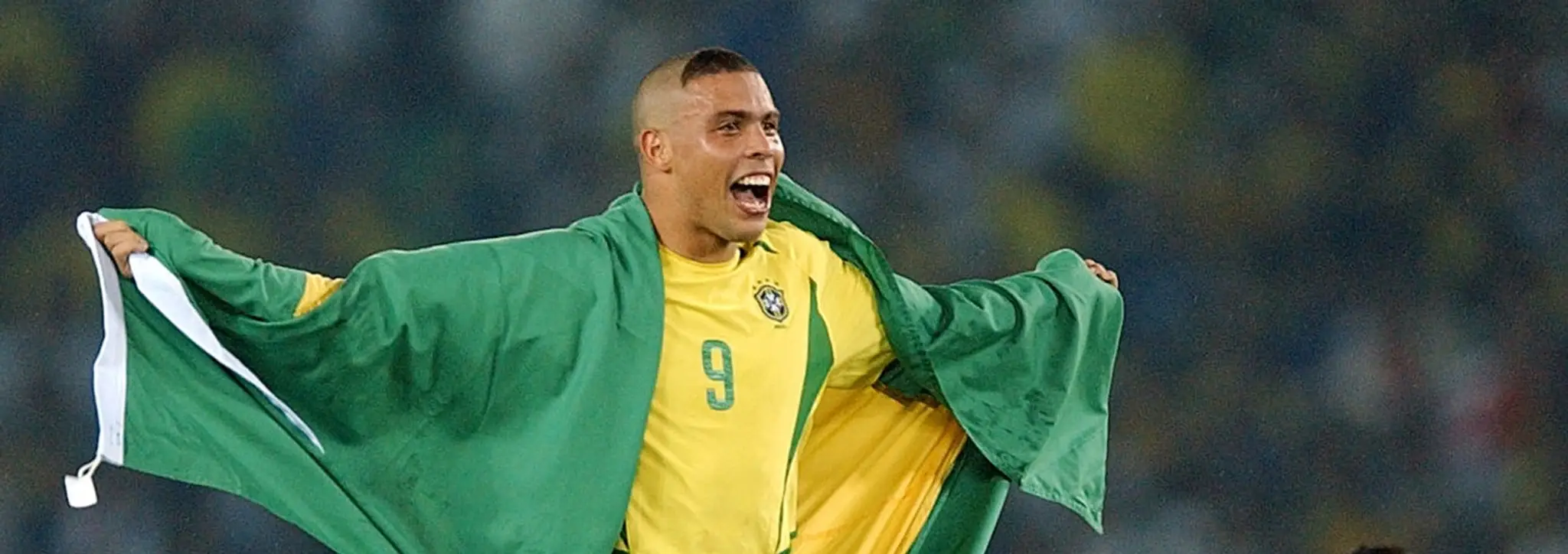 Brazílčan Ronaldo na archívnej snímke počas MS 2002.