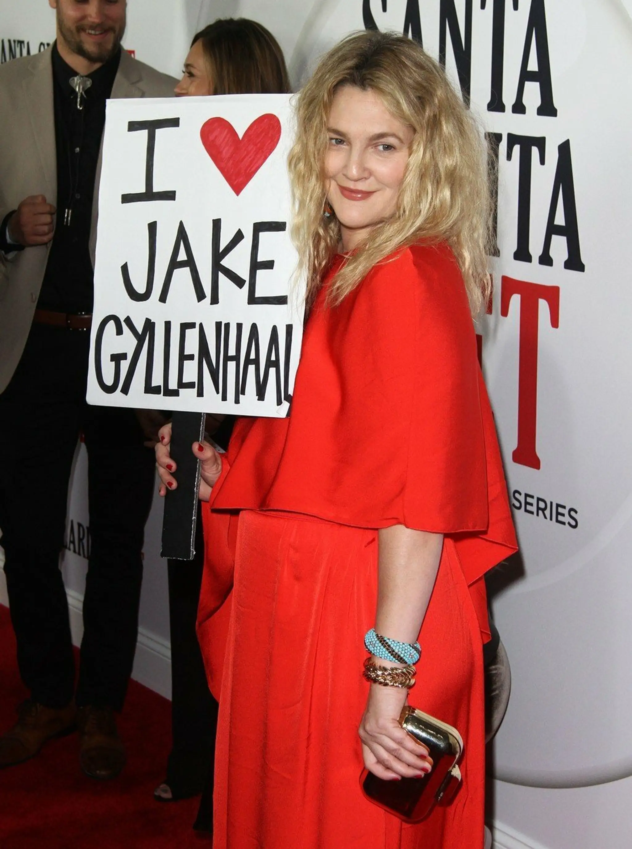 Drew Barrymore na losangelskej premiére seriálu Santa Clarita Diet