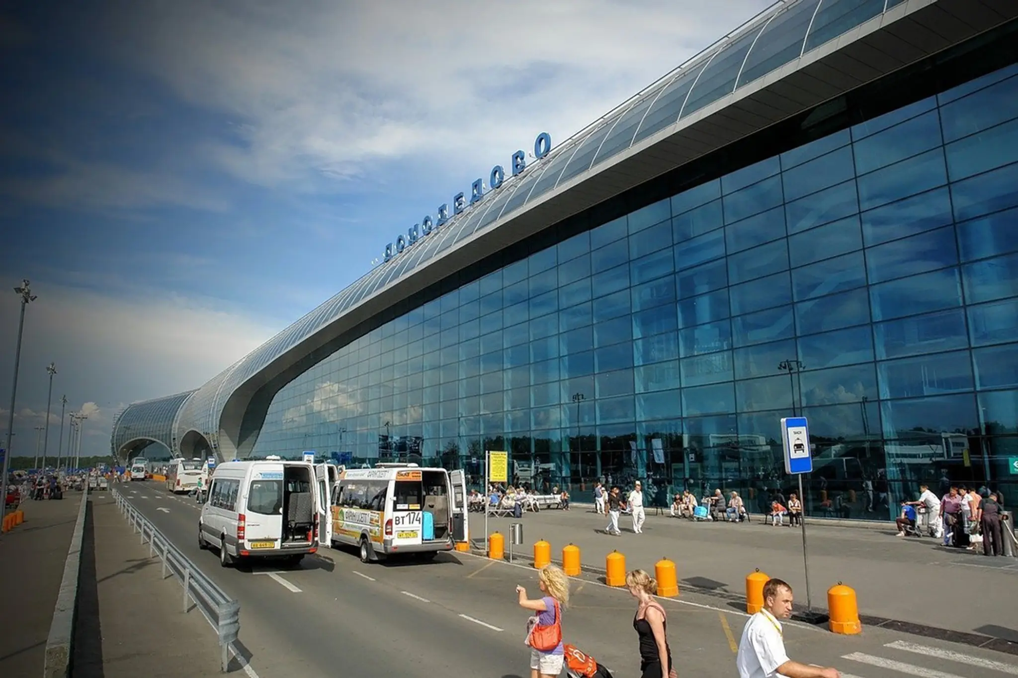 Na snímke letisko Domodedovo v Rusku.