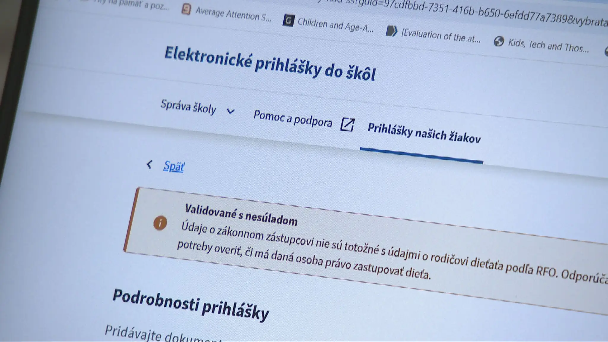 Eprihláška