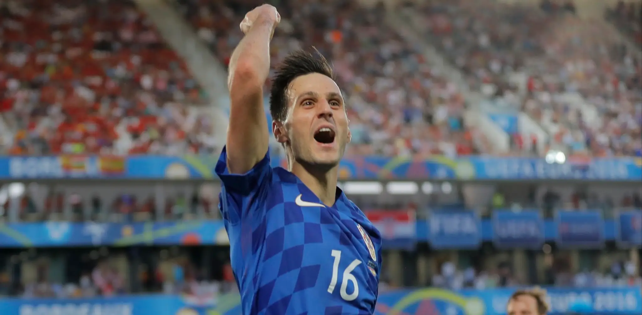 Nikola Kalinič v drese Chorvátska.