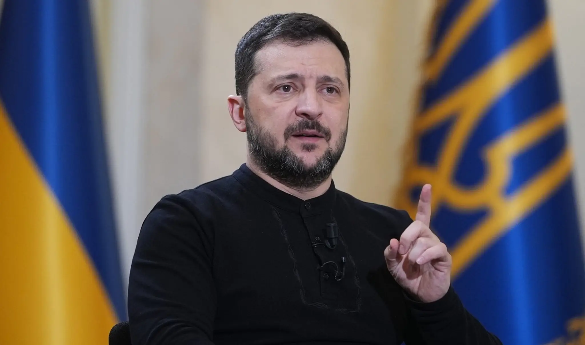 Ukrajinský prezident Volodymyr Zelenskyj.