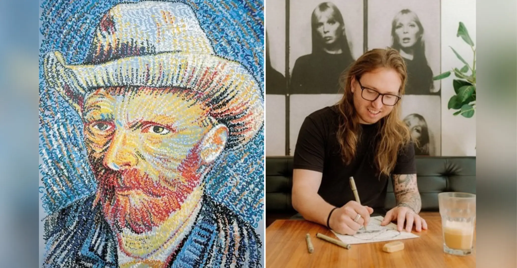 Jayce Hall tvorí jedinečné portréty 