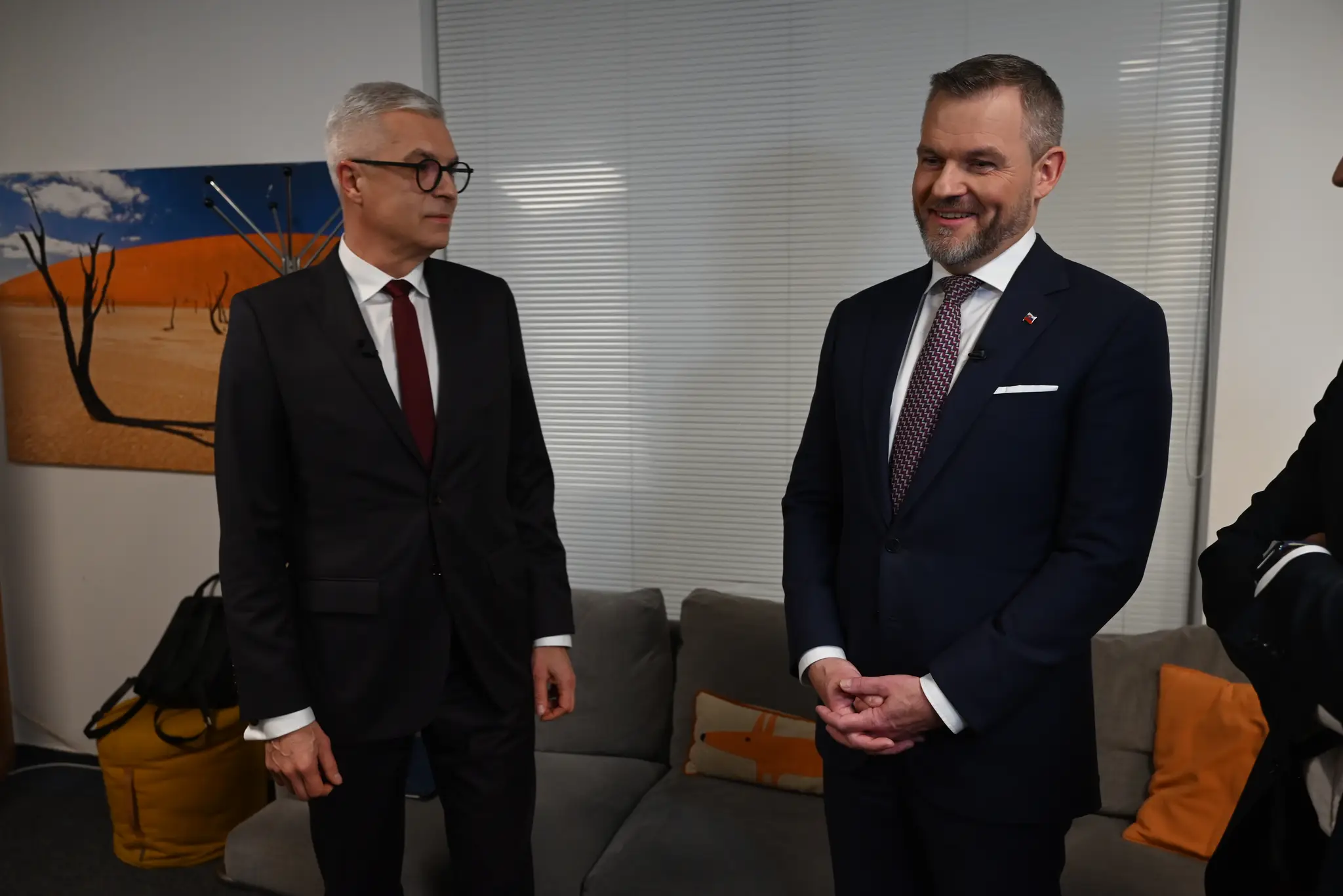 Peter Pellegrini a Ivan Korčok.