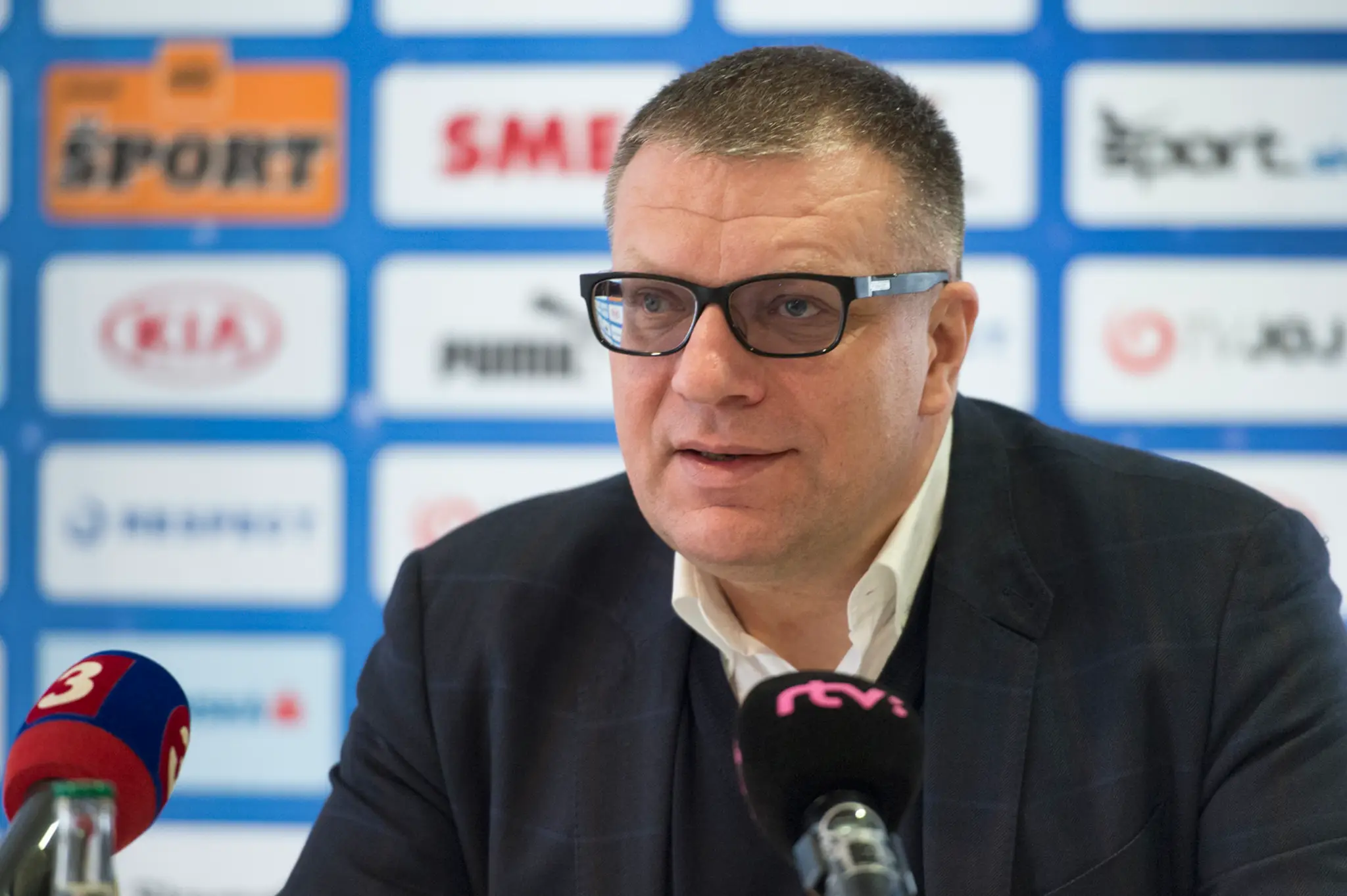 Prezident Slovenského futbalového zväzu Ján Kováčik 