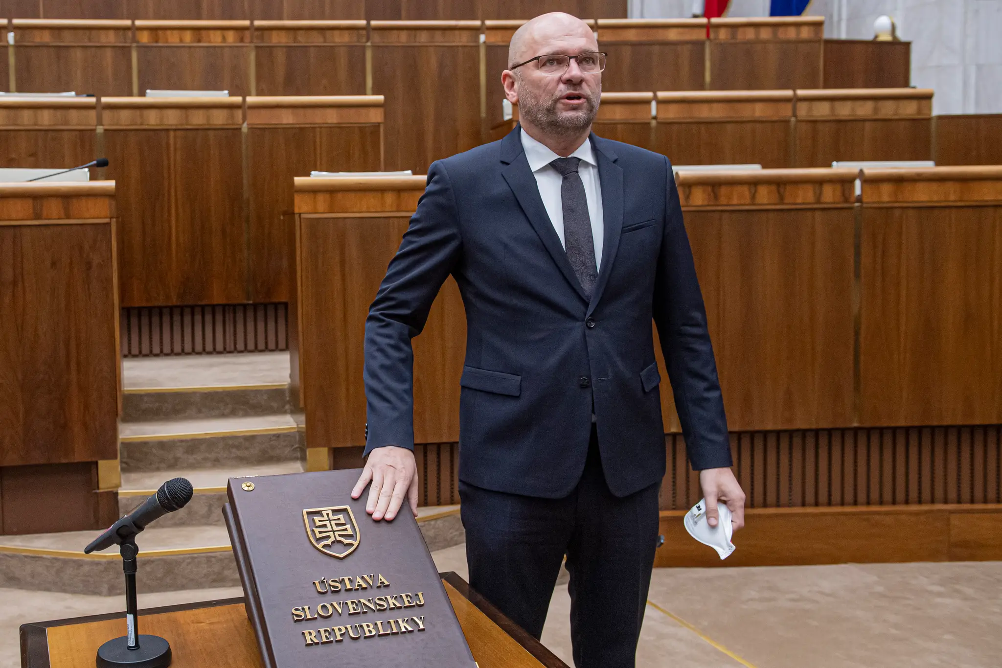 Richard Sulík skladá poslanecký sľub (20.3.2020)