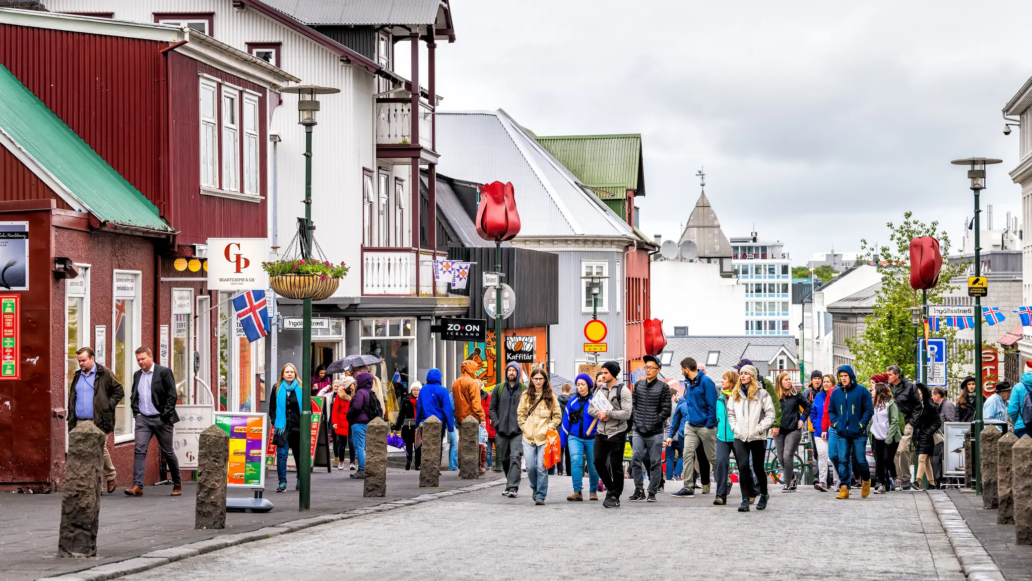 Reykjavík. Ilustračná snímka. 