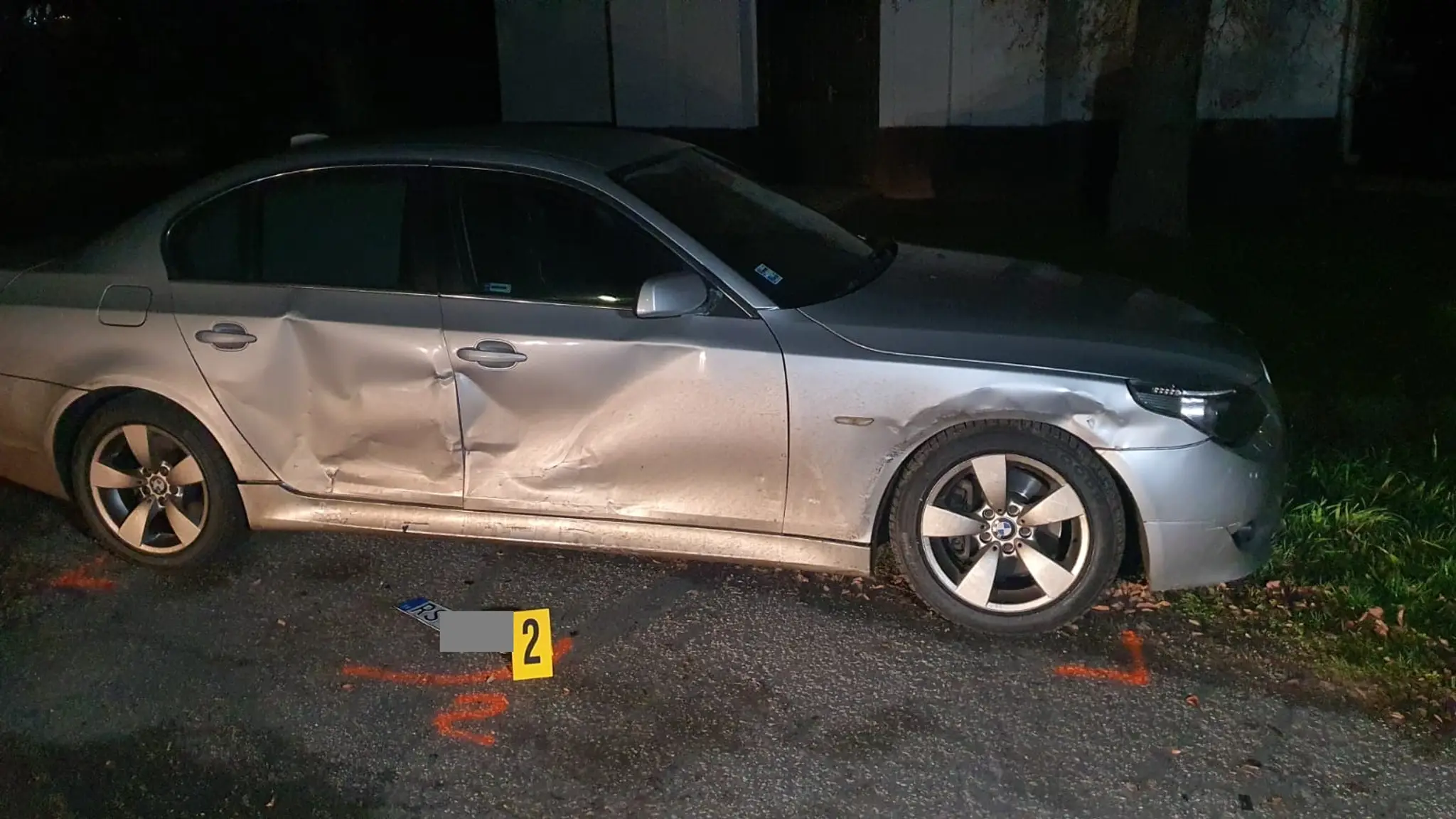 Auto, ktoré vodič poškodil krátko pred tragickou nehodou.