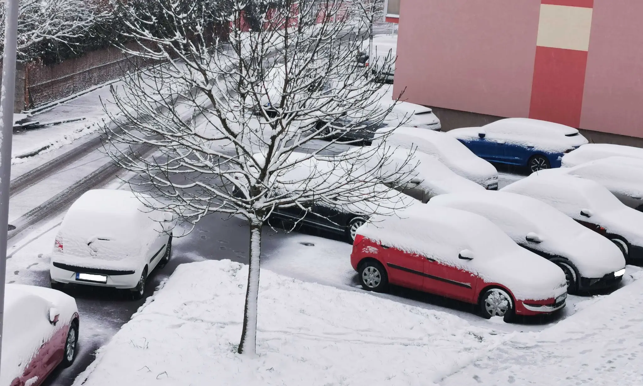 FOTO: Celé Slovensko zahalené do bielej pokrývky. Nasnežilo aj v nížinách