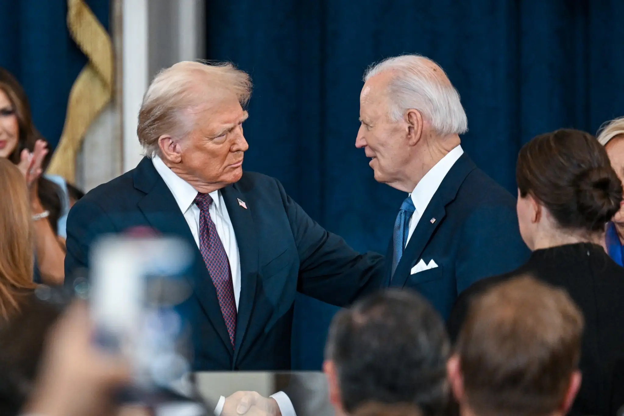 Donald Trump a Joe Biden.