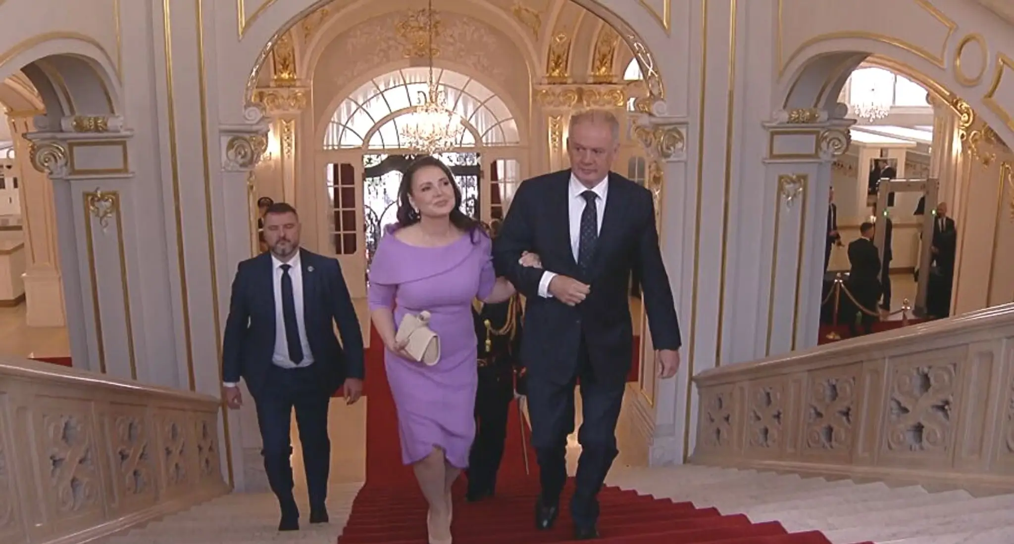 Bývalý prezident Andrej Kiska s manželkou. 