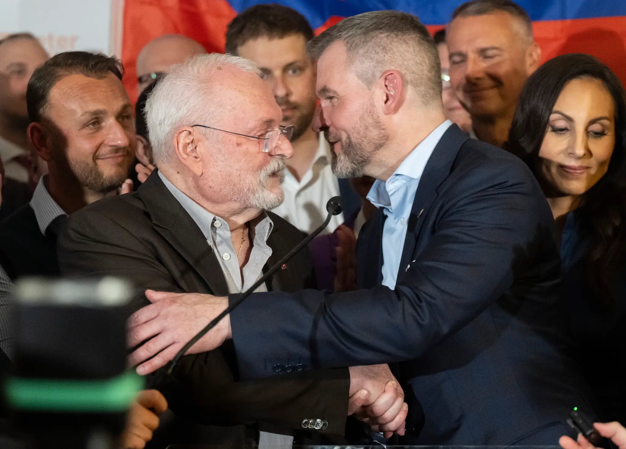 Ivan Gašparovič a Peter Pellegrini