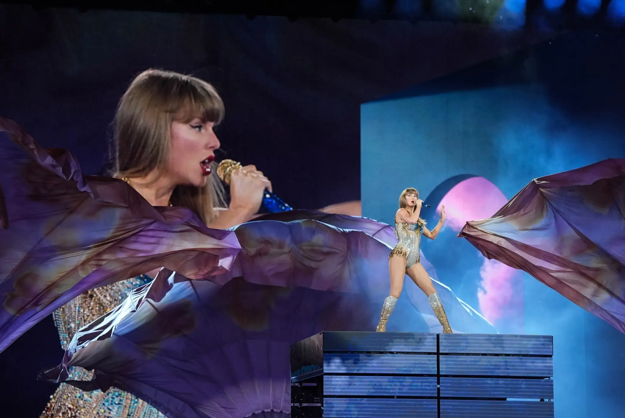 Taylor Swift v rámci Eras Tour vo Vancouveri
