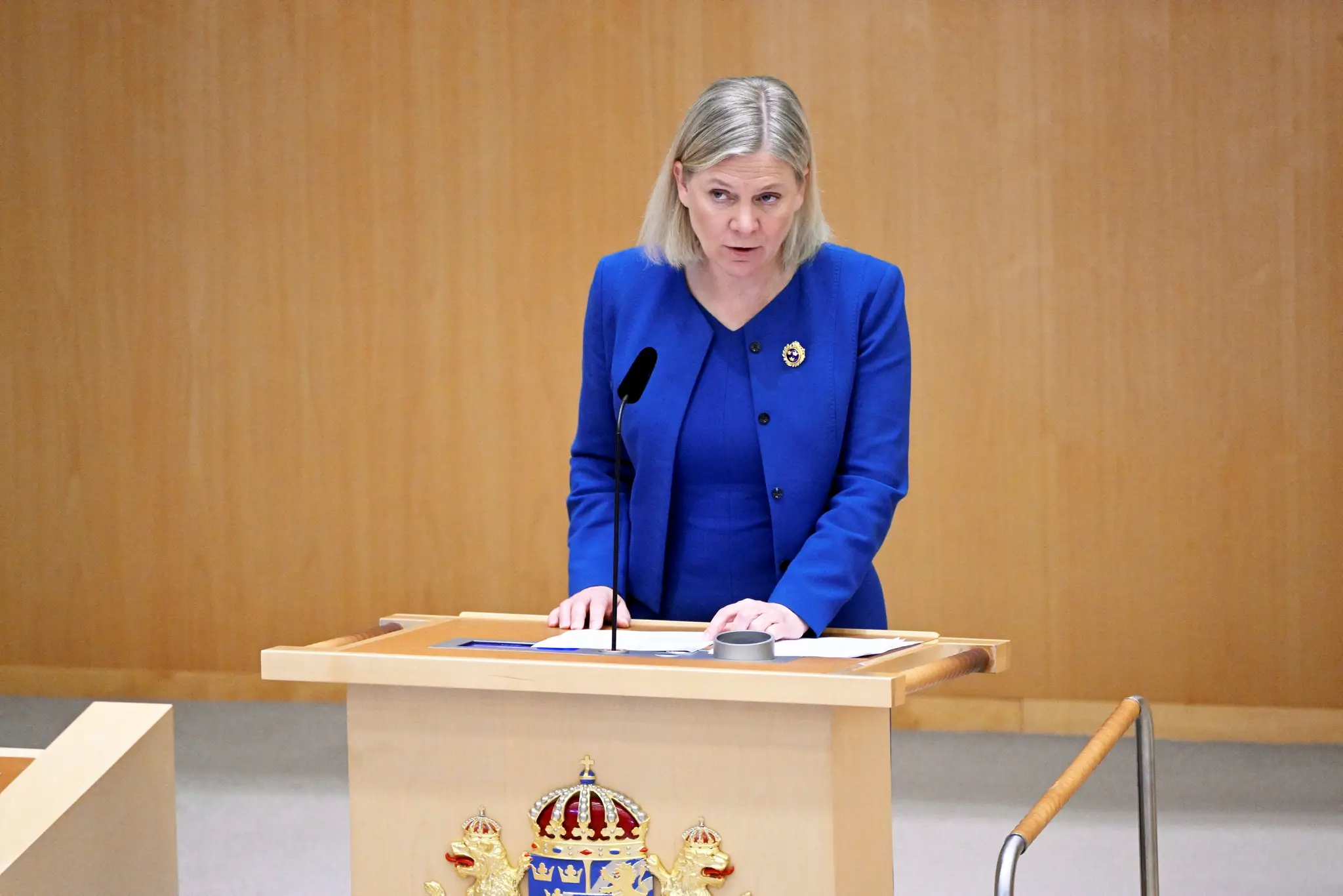 Švédska premiérka Magdalena Anderssonová