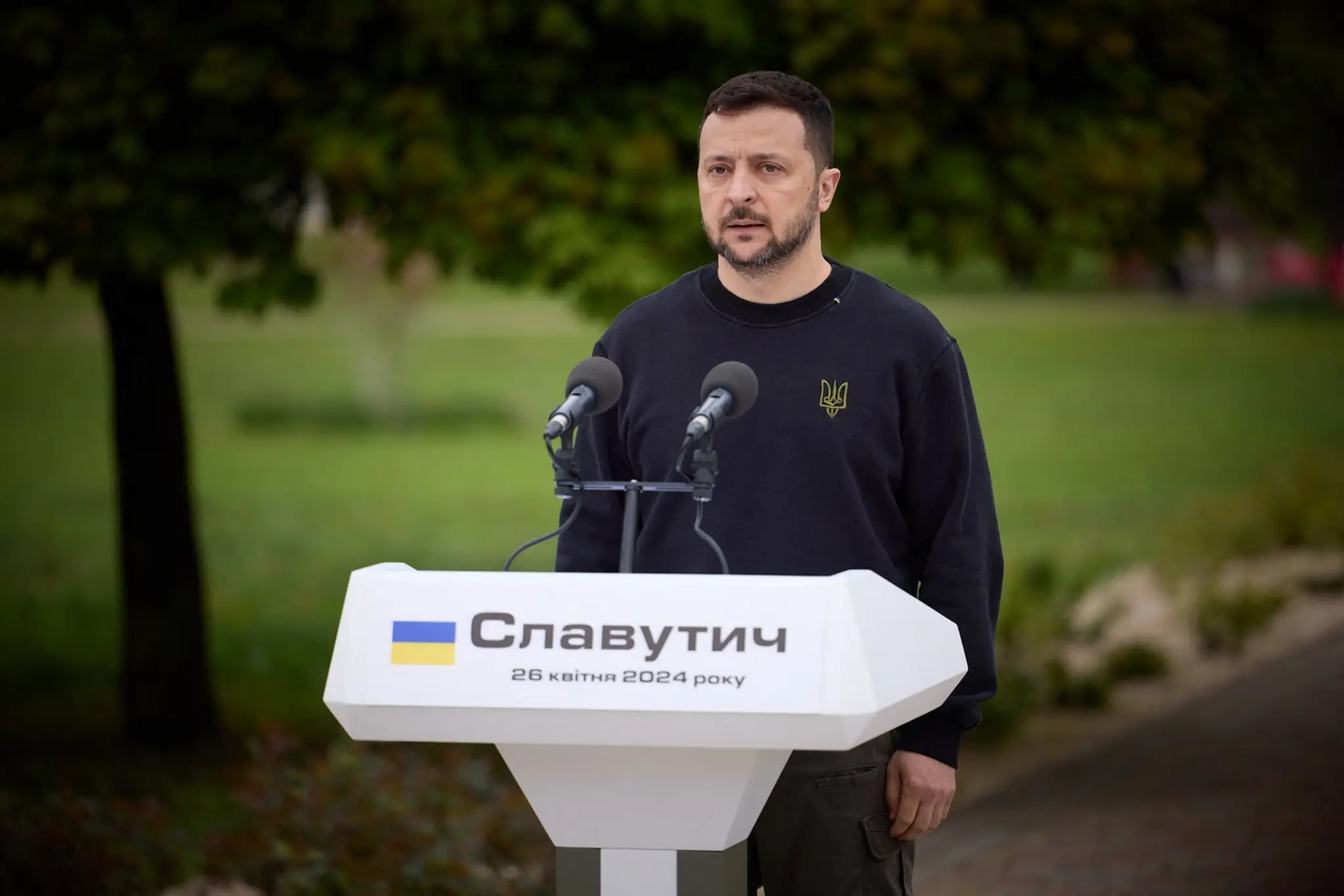 Ukrajinský prezident Volodymyr Zelenskyj.
