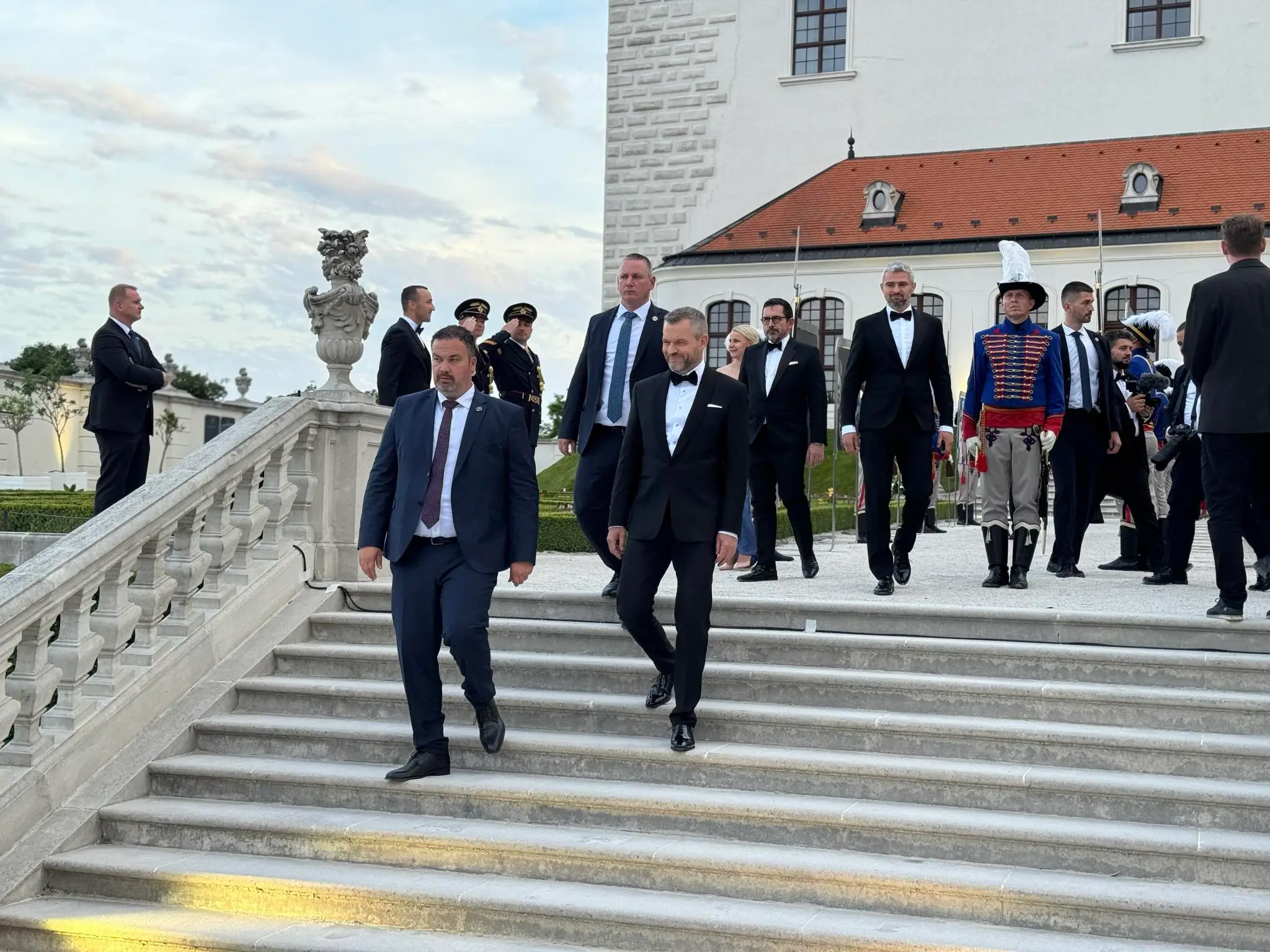 Peter Pellegrini na slávnostnej recepcii