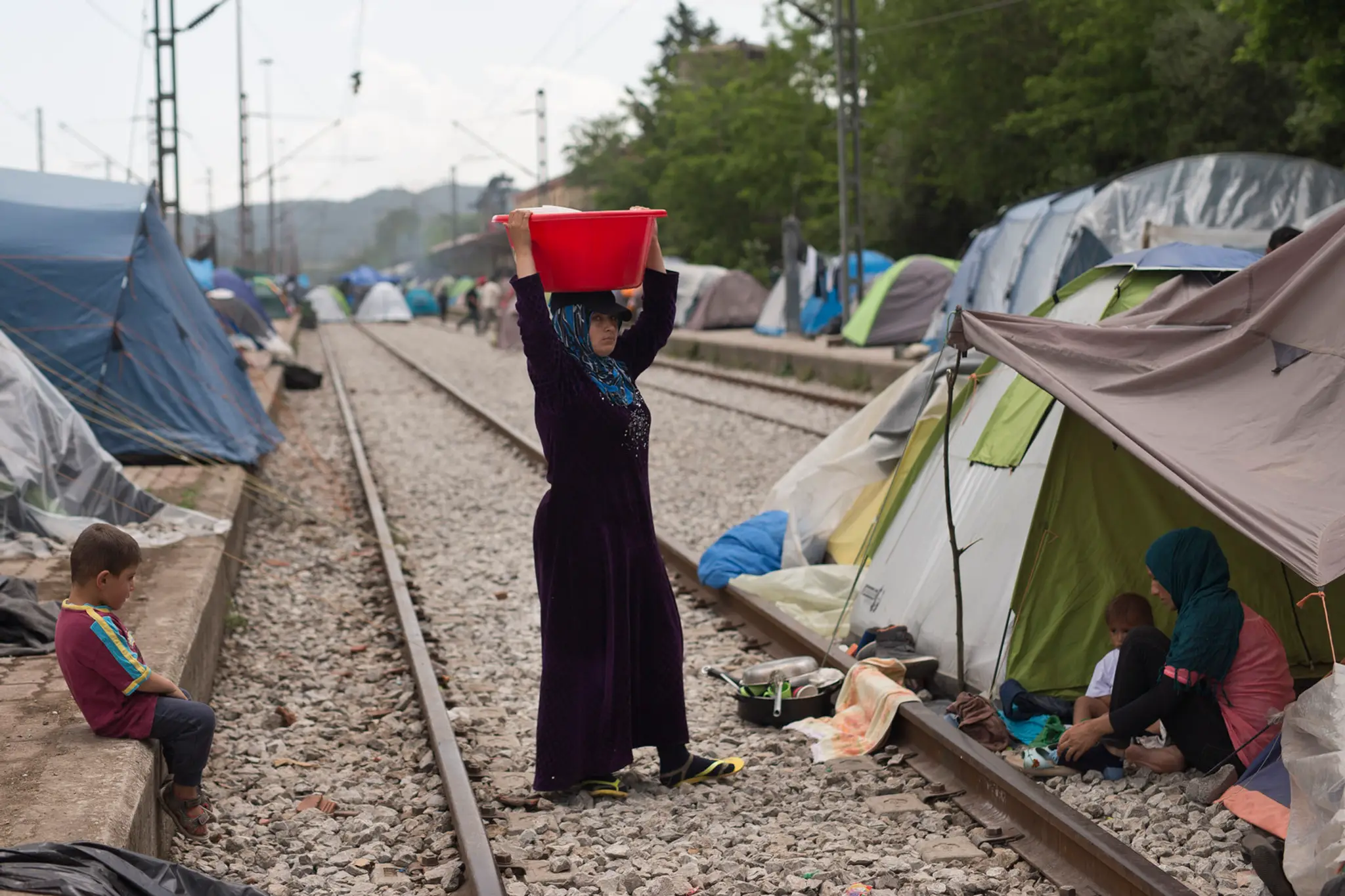 Migranti v Grécku