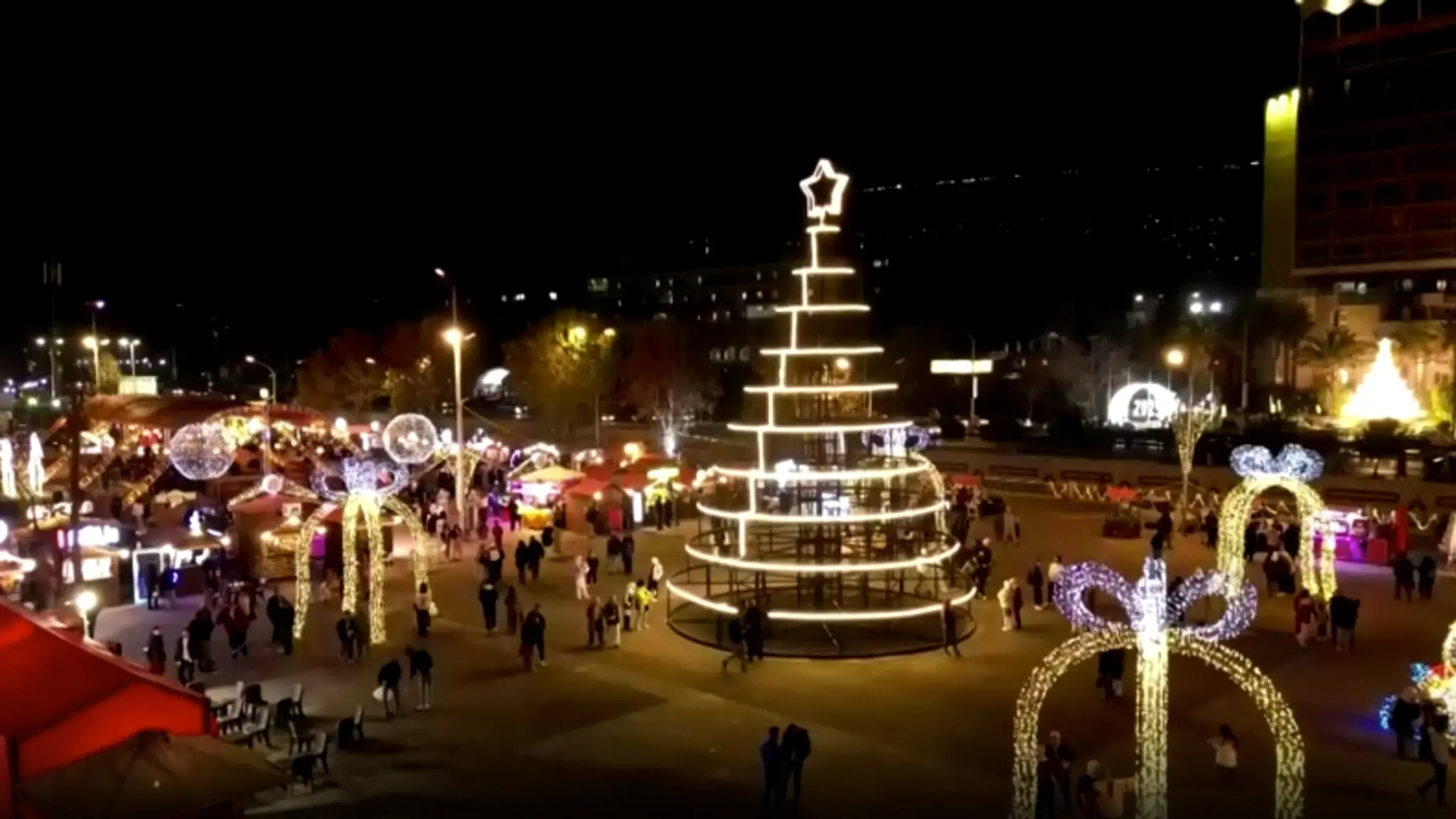Vianočné trhy v Damasku