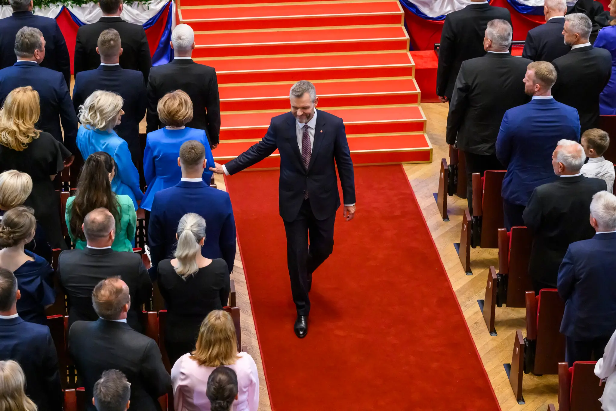 Peter Pellegrini počas inaugurácie.