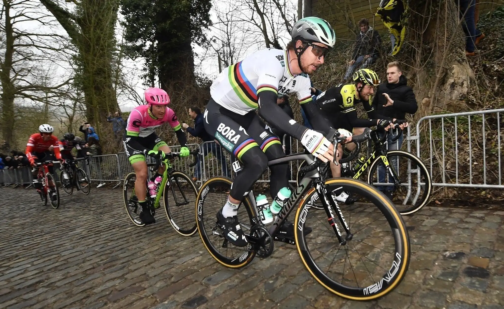 Peter Sagan počas pretekov E3 Harelbeke.