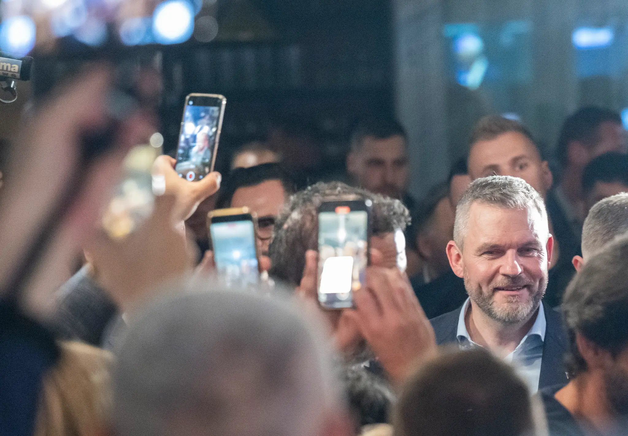 Peter Pellegrini v centrále.