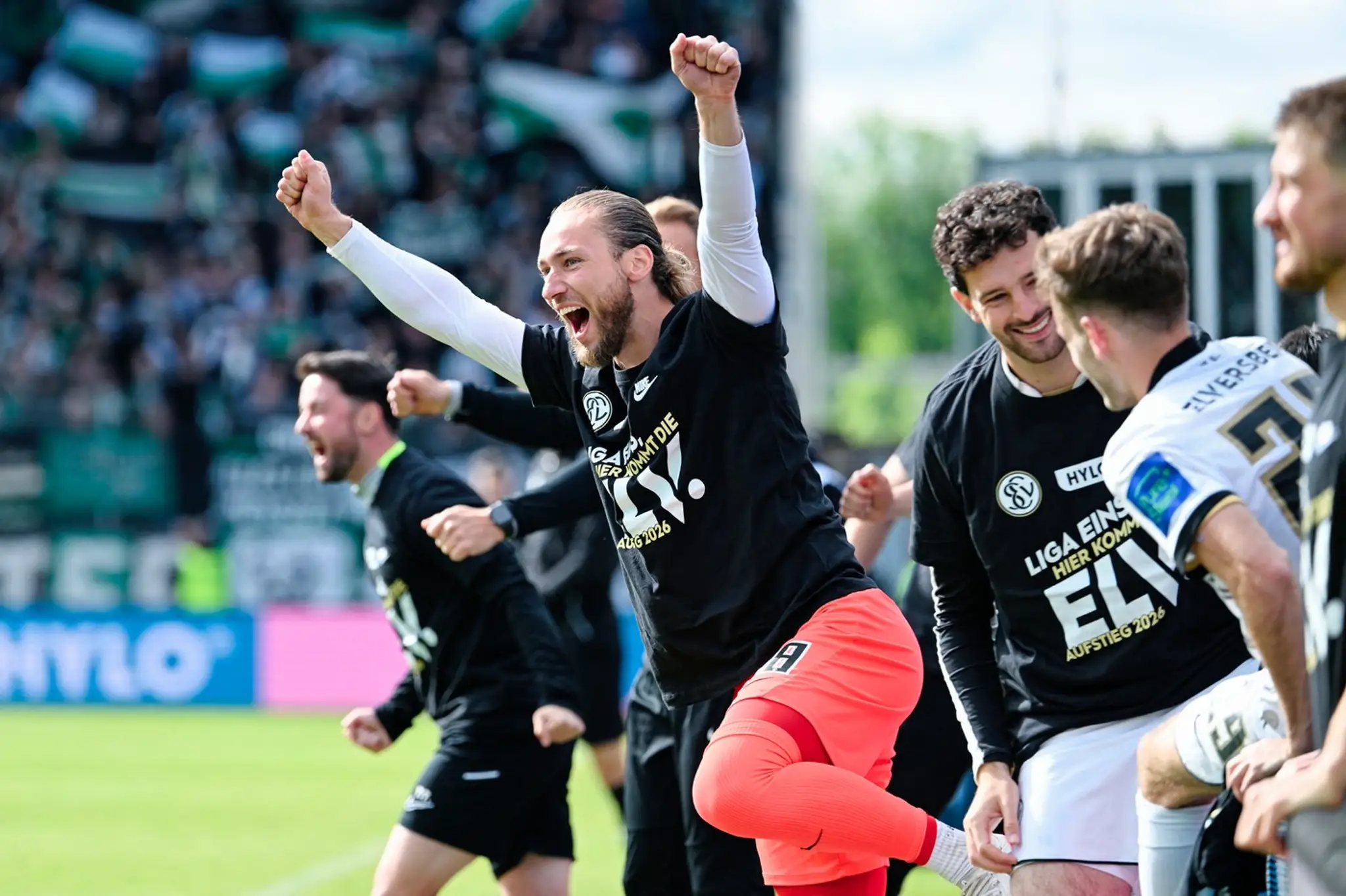 Futbalisti klubu SV Elversberg postúpili do Bundesligy.