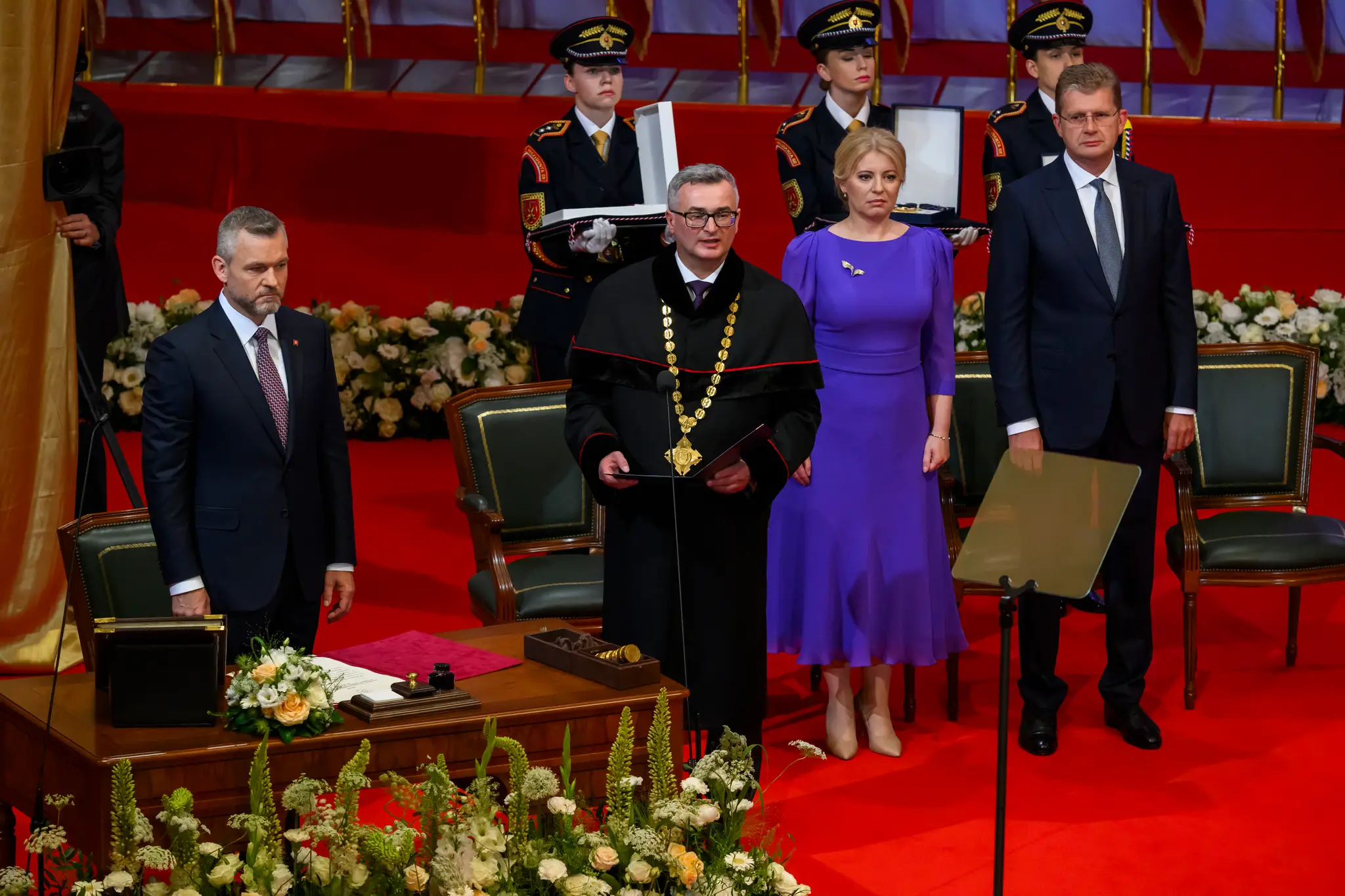 Inaugurácia prezidenta Petra Pellegriniho.