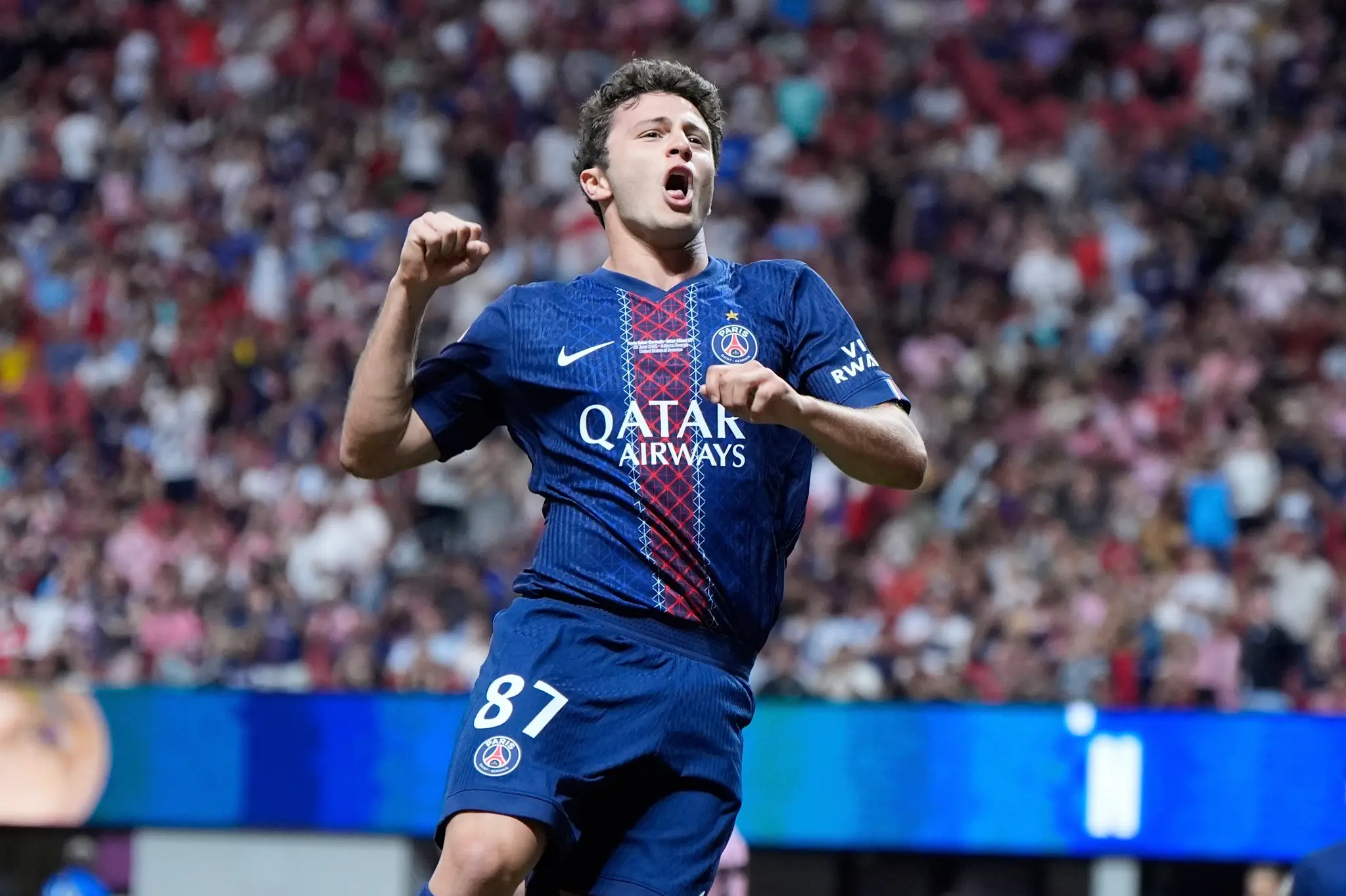 Neves z PSG sa teší z gólu na MS klubov