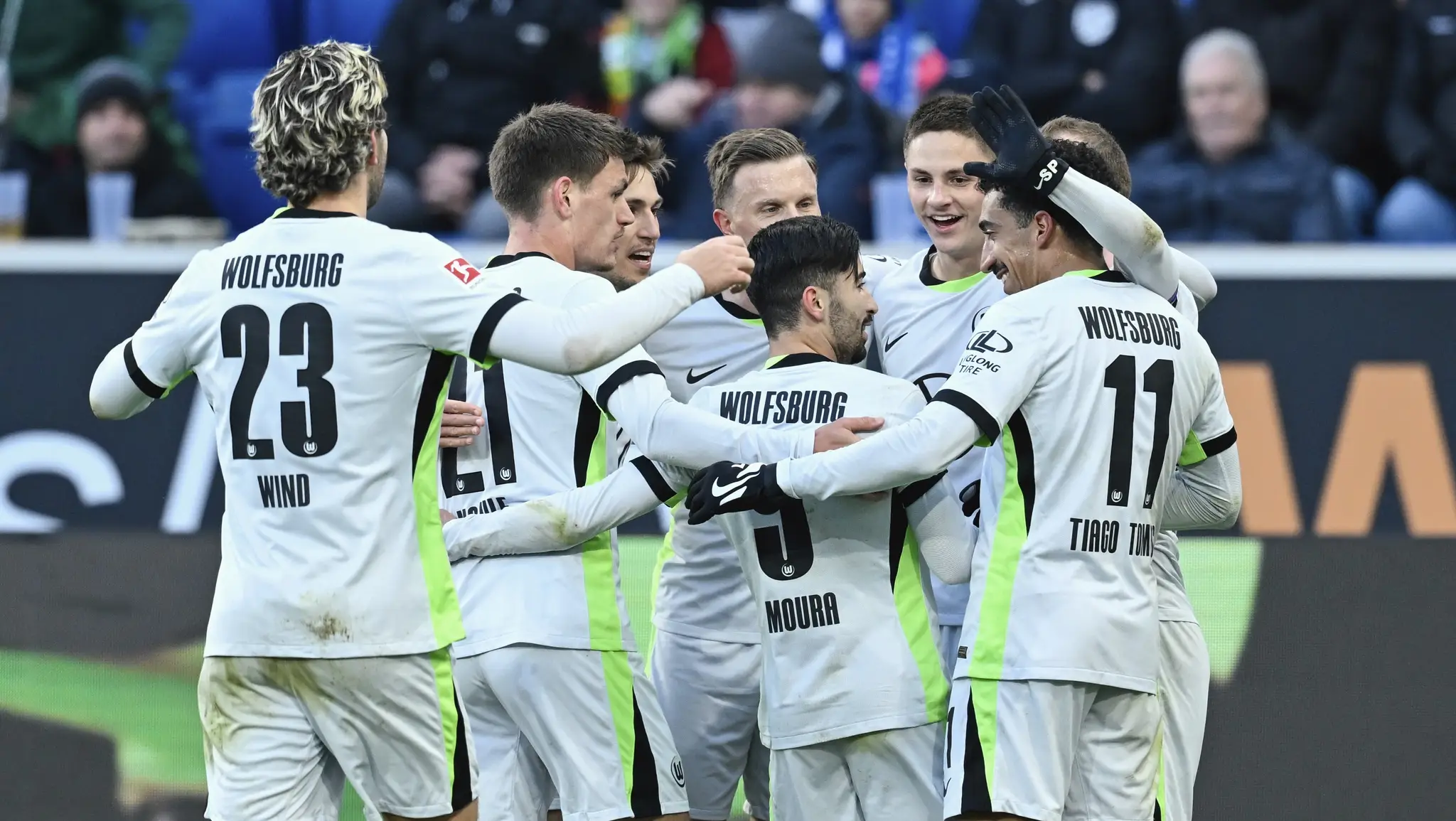 Wolfsburg víťazne.