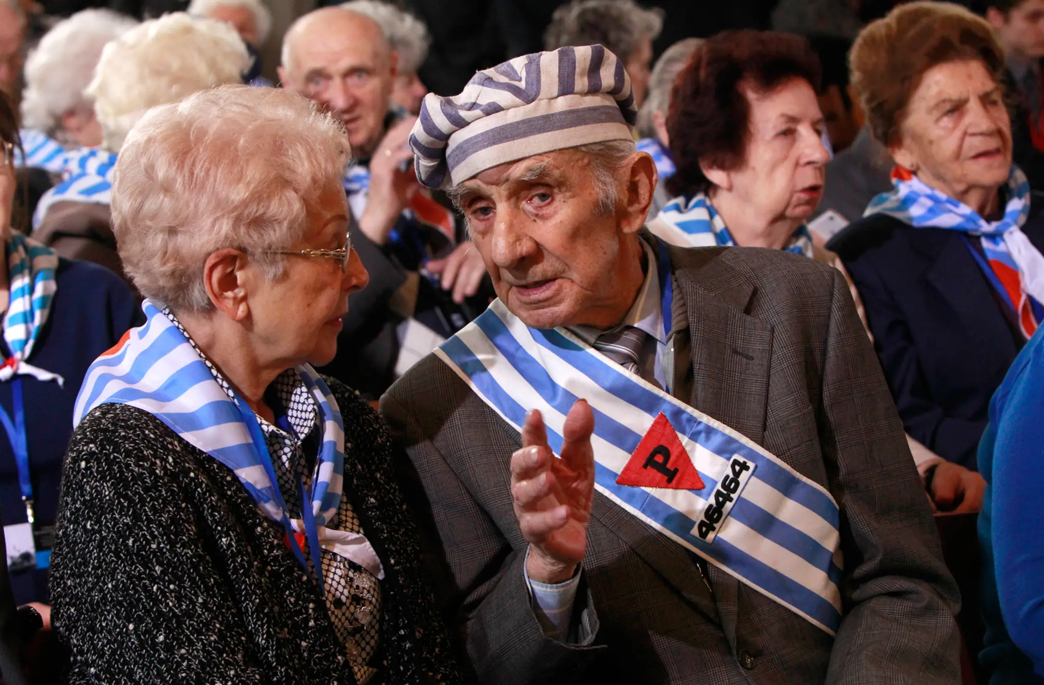 Preživší koncentračný tábor Osvienčim si pripomenuli 71. výročie jeho oslobodenia. 27. január