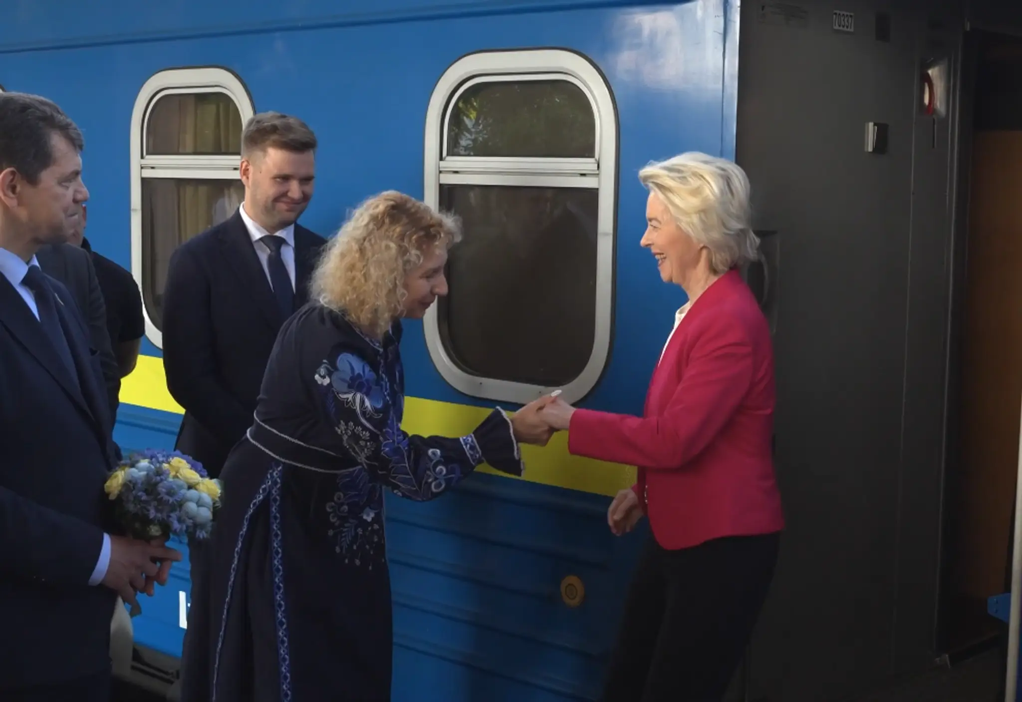 Predsedníčka Európskej komisie Ursula von der Leyenová pricestovala v stredu na návštevu Ukrajiny.
