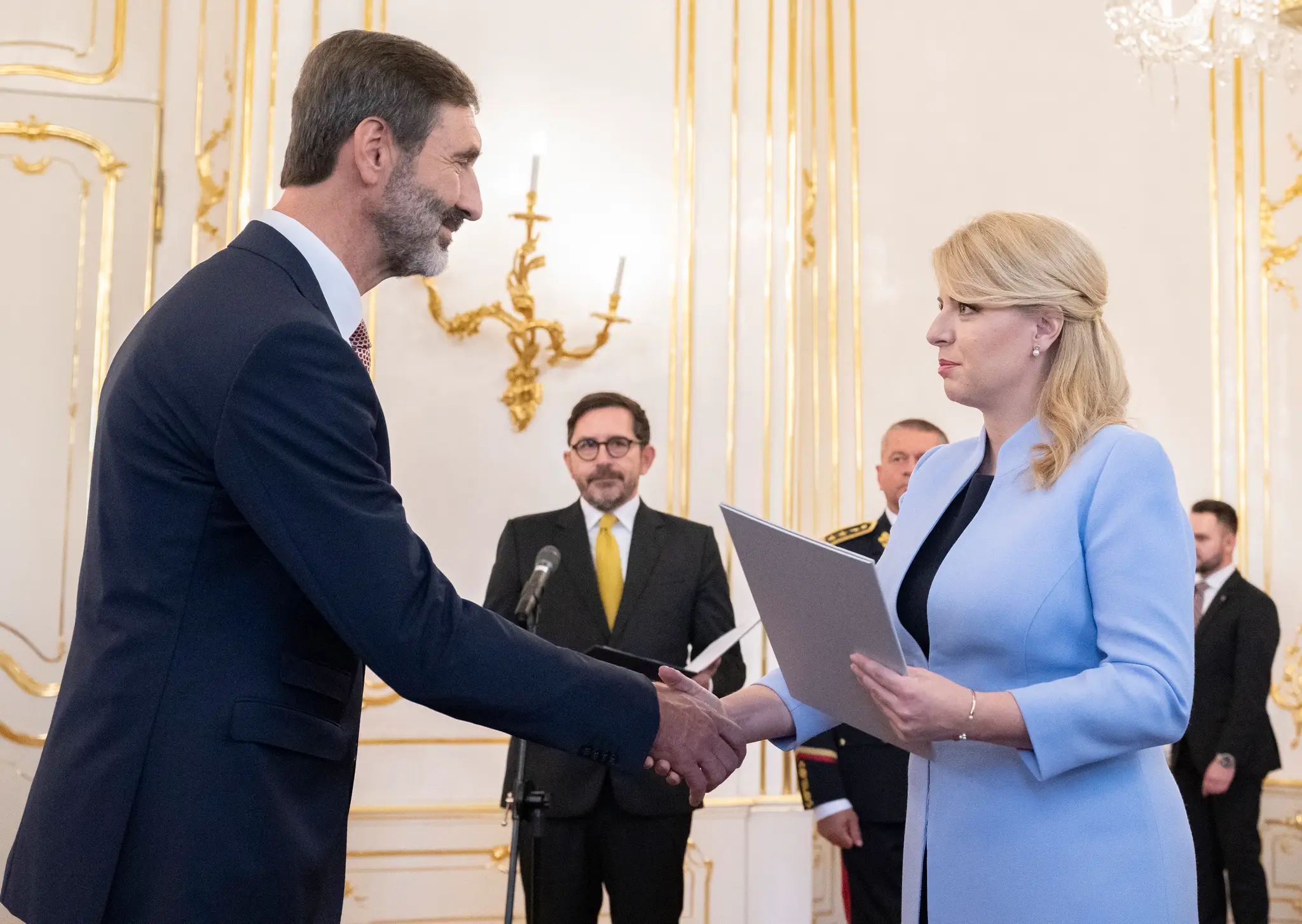 Juraj Blanár a Zuzana Čaputová