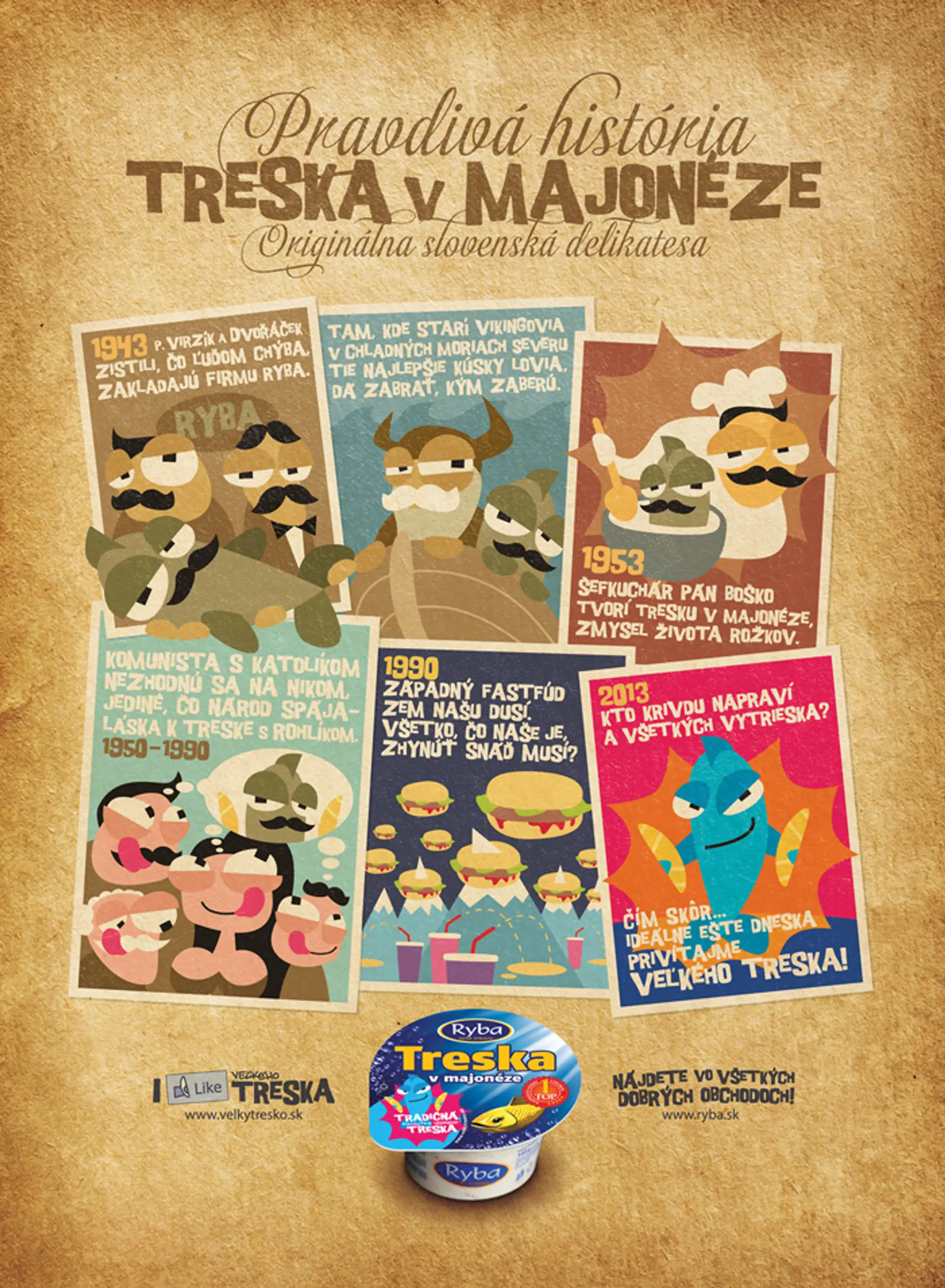 Pravdivá história o treske v majonéze.