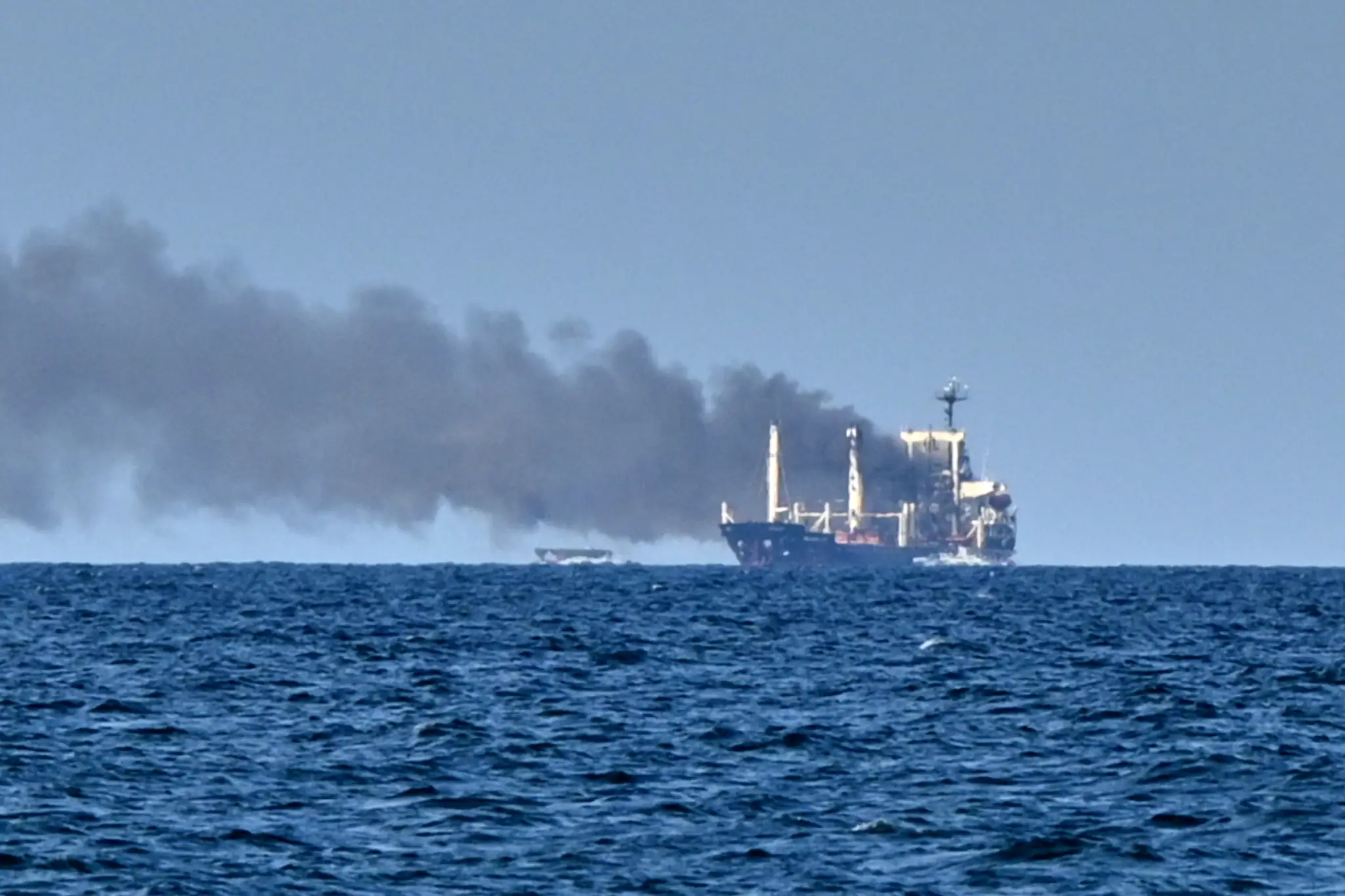 Turecká loď Golden Leo, ktorú zasiahli ruské rakety