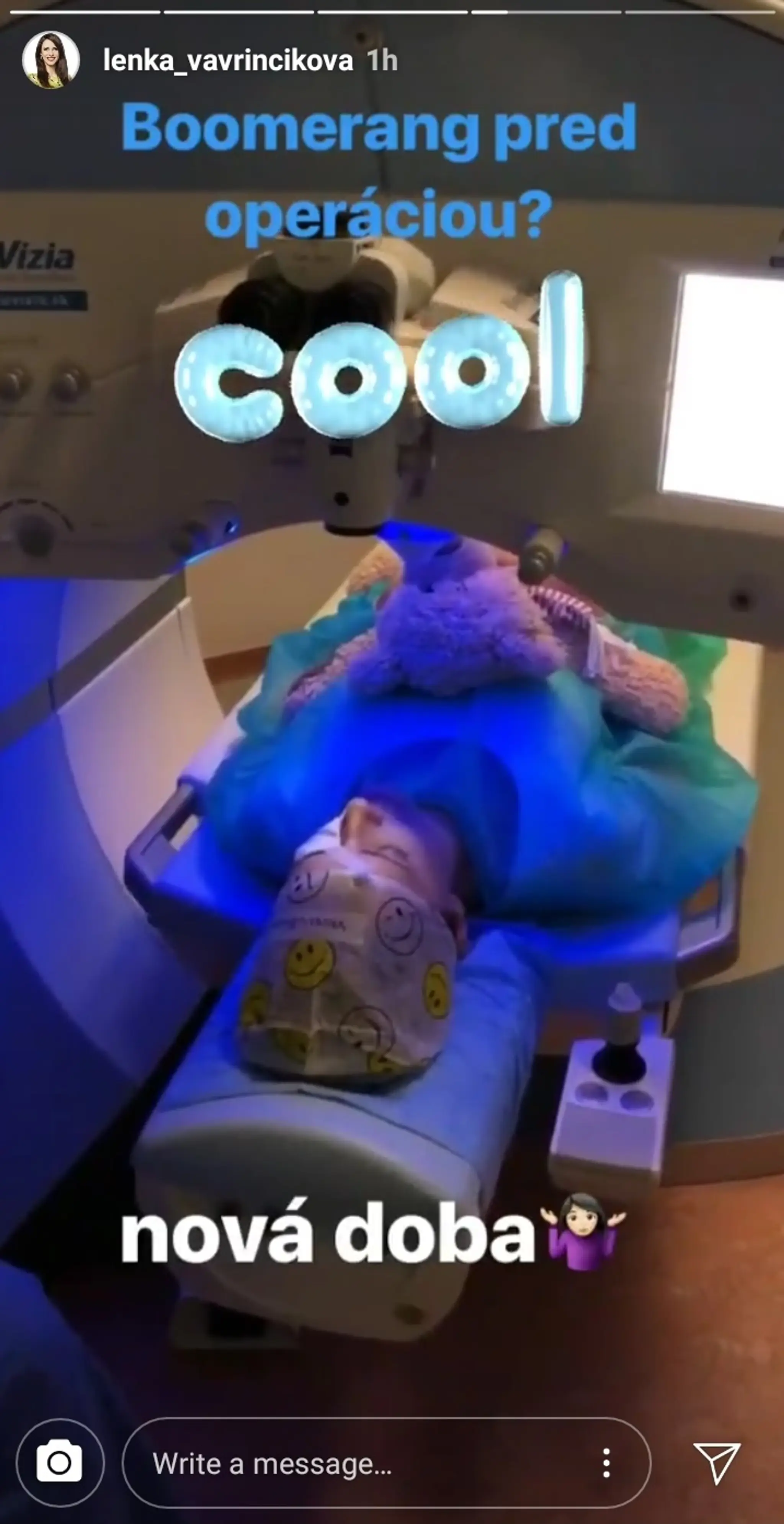 Lenke Vavrinčíkovej bolo pred operáciou očí veselo