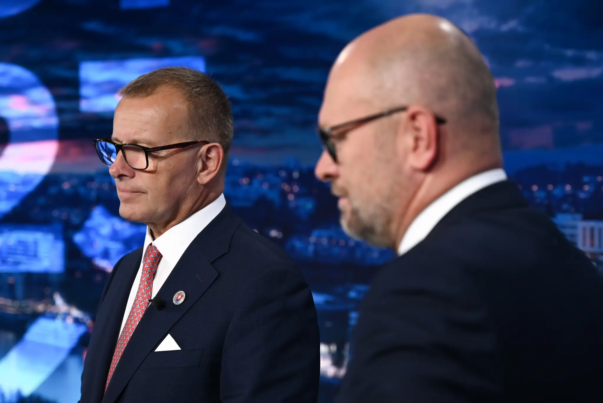 Boris Kollár (Sme rodina) a Richard Sulík (SaS)