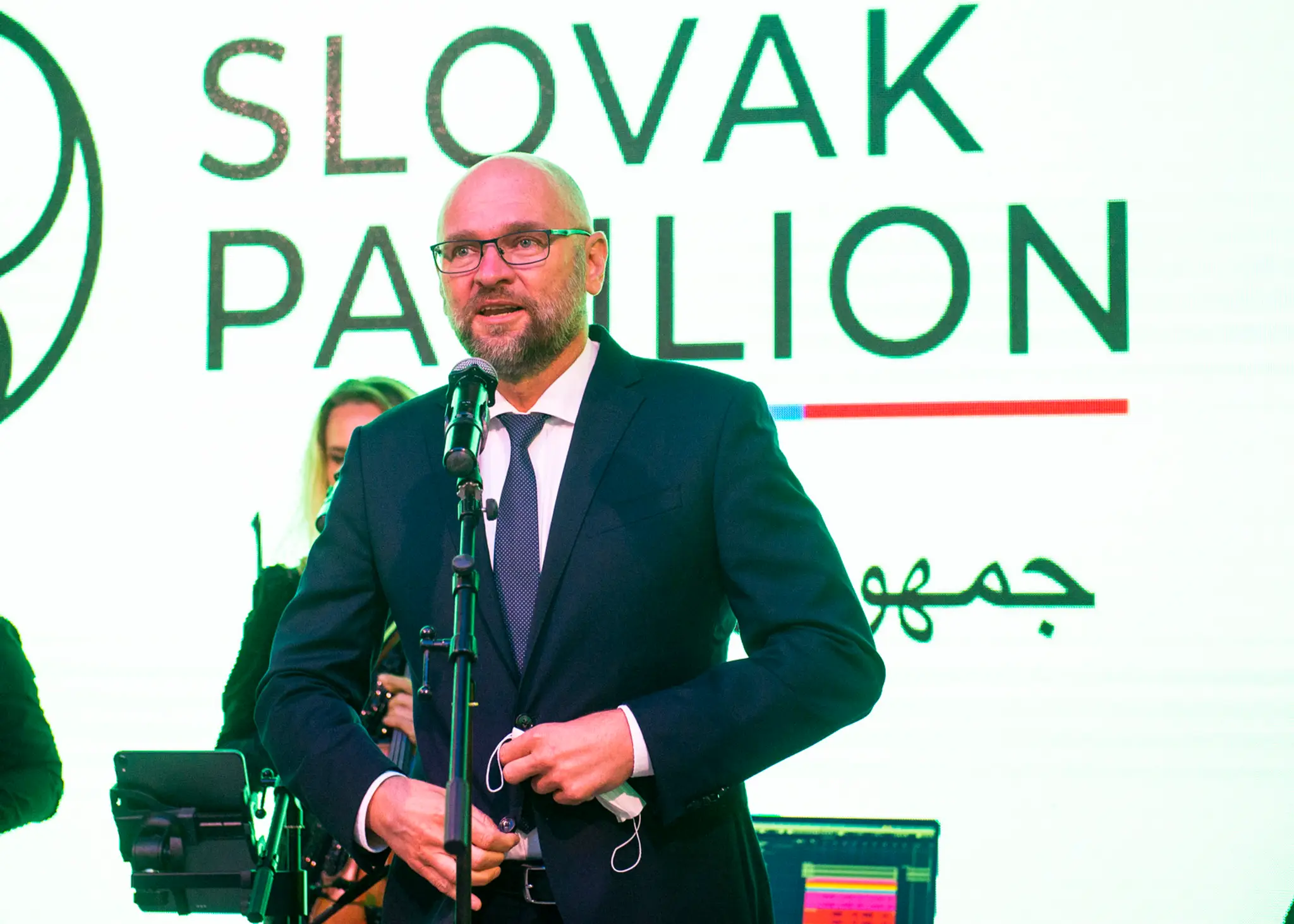 Slávnostná prezentácia slovenského pavilónu na Svetovej výstave Expo Dubaj 2020.